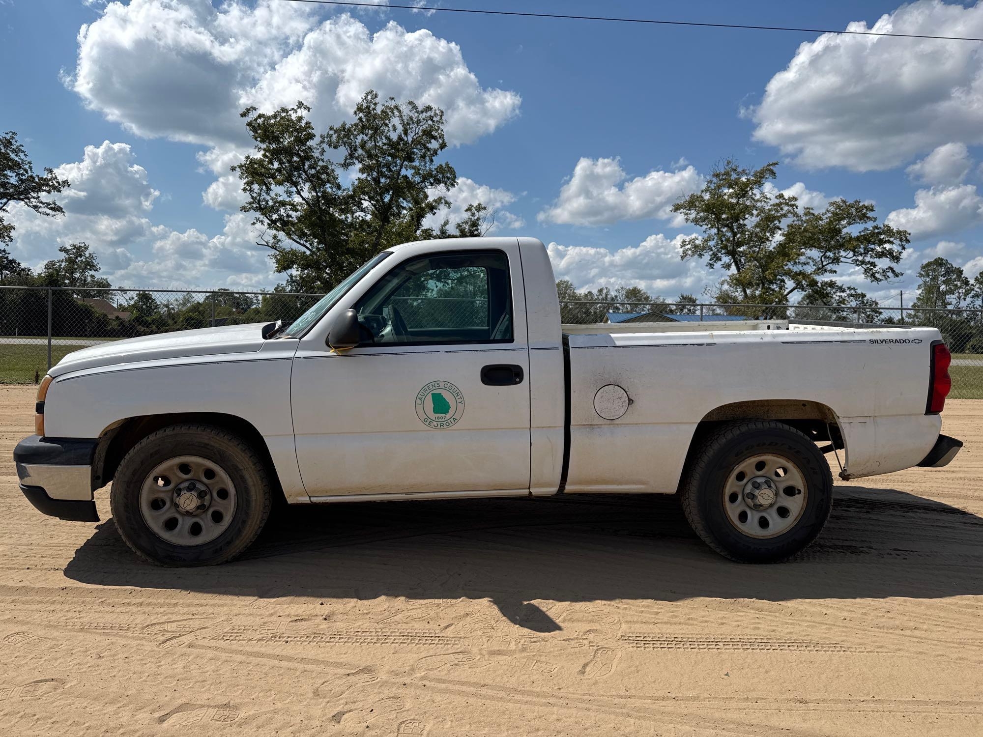 2007 CHEVROLET SILVERADO TRUCK (A54756)