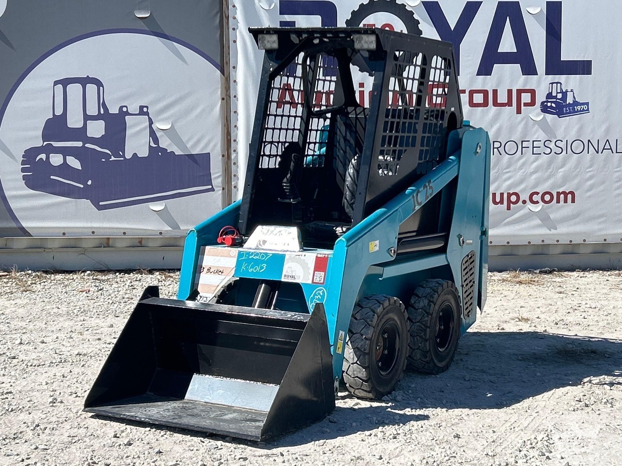 2025 Newrick JC25 Mini Wheel Loader Skid Steer (A55851)