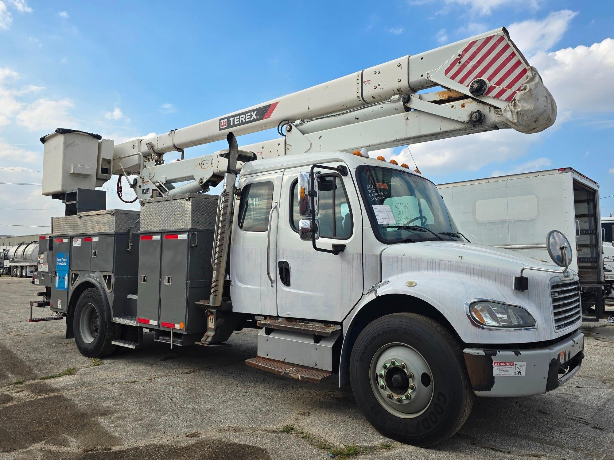2012 Freightliner M2106 Bucket Truck, Terex Hi-Ranger HR52M, 52FT Platform Height (A63118)