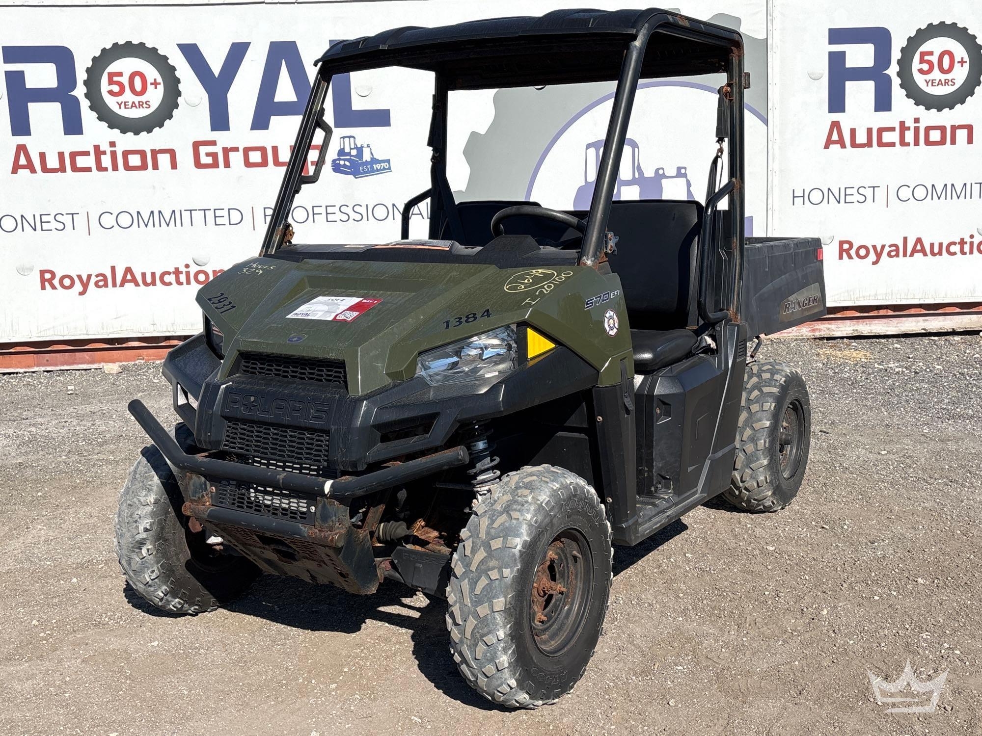 2021 Polaris Ranger 570 EFI AWD Utility Cart (A59228)