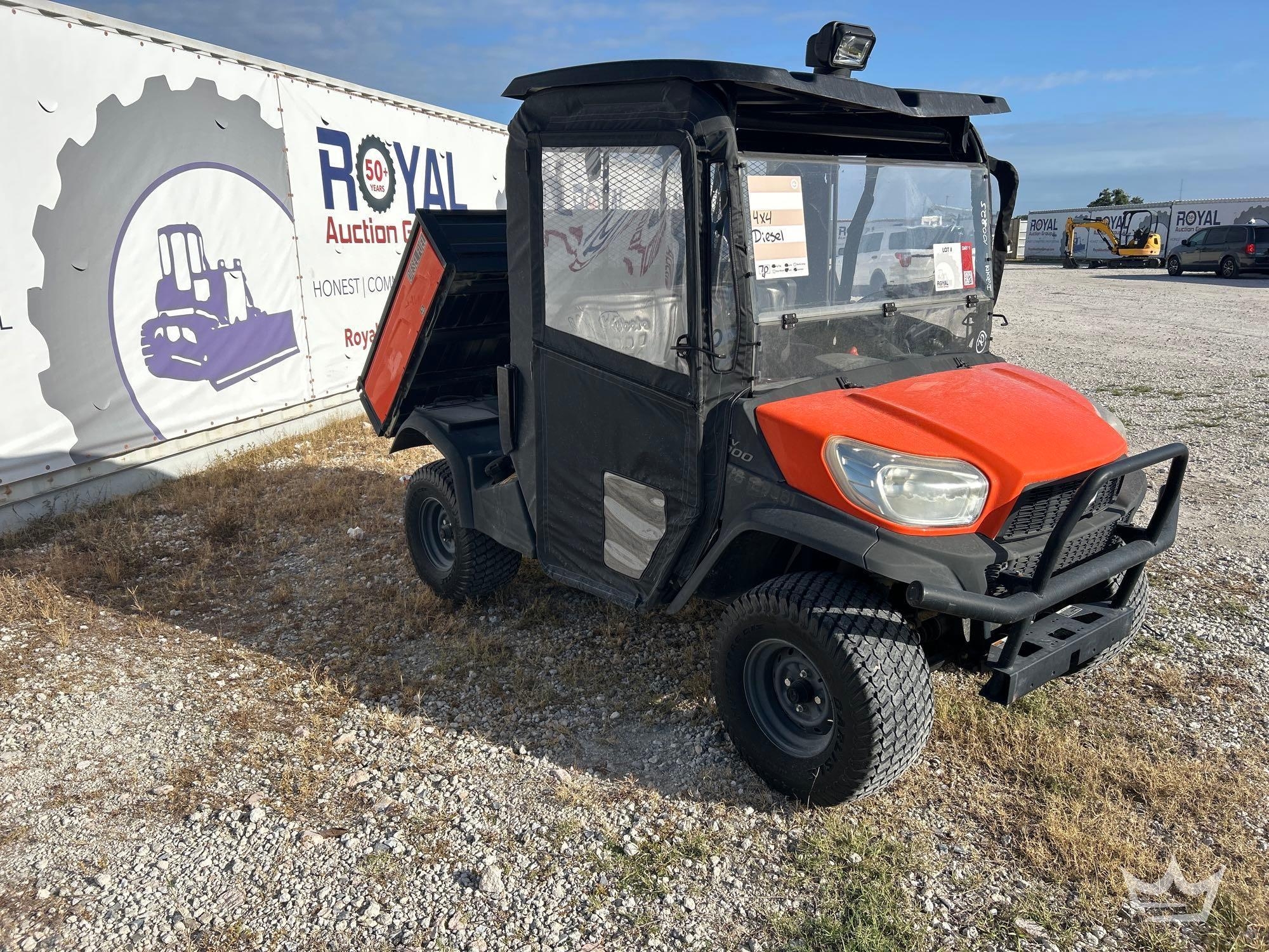 2018 Kubota RTV-X900 4x4 Diesel Utility Cart (A59228)