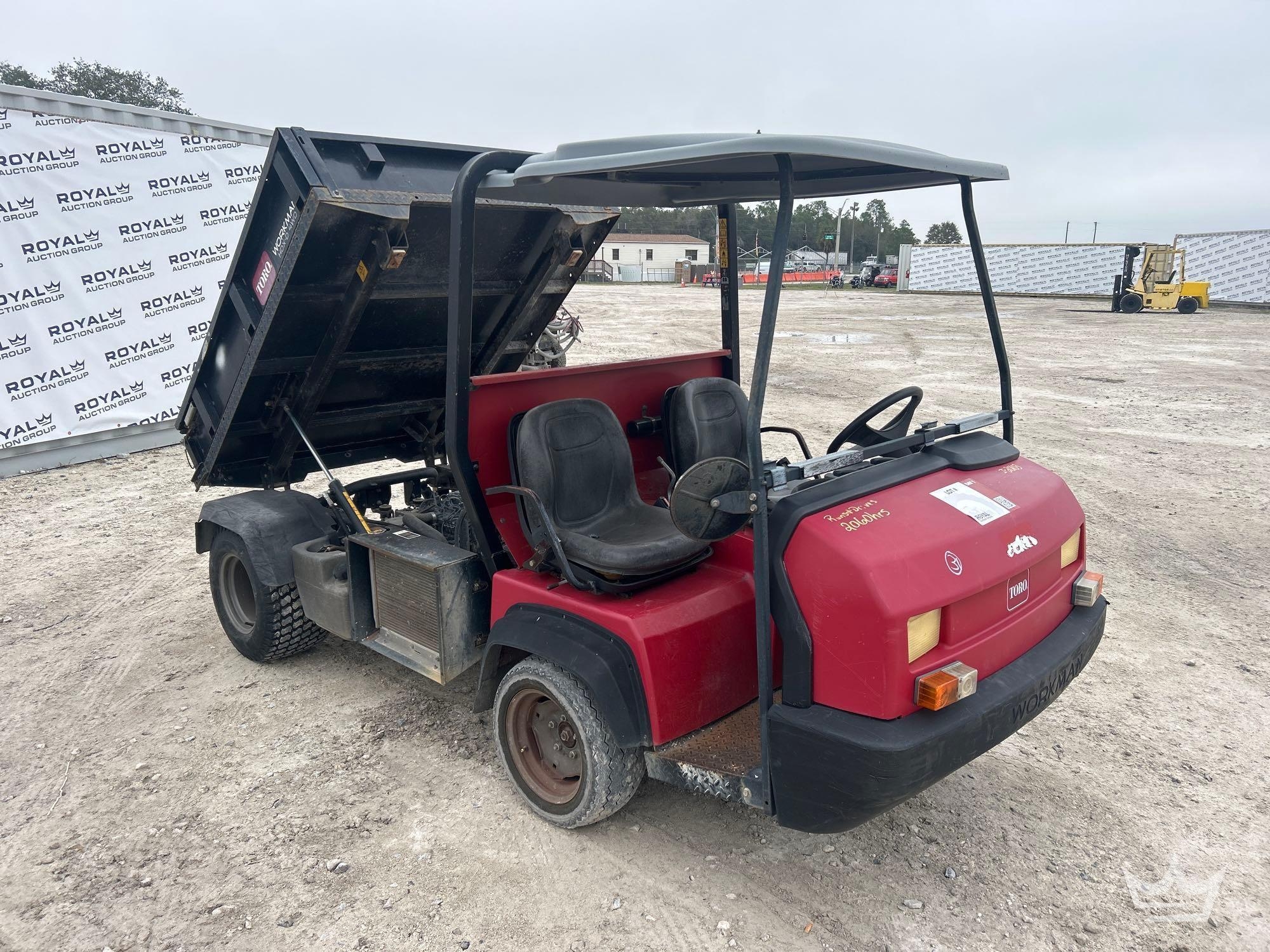2016 Toro Workman HD-X 4WD Diesel Utility Cart (A59228)