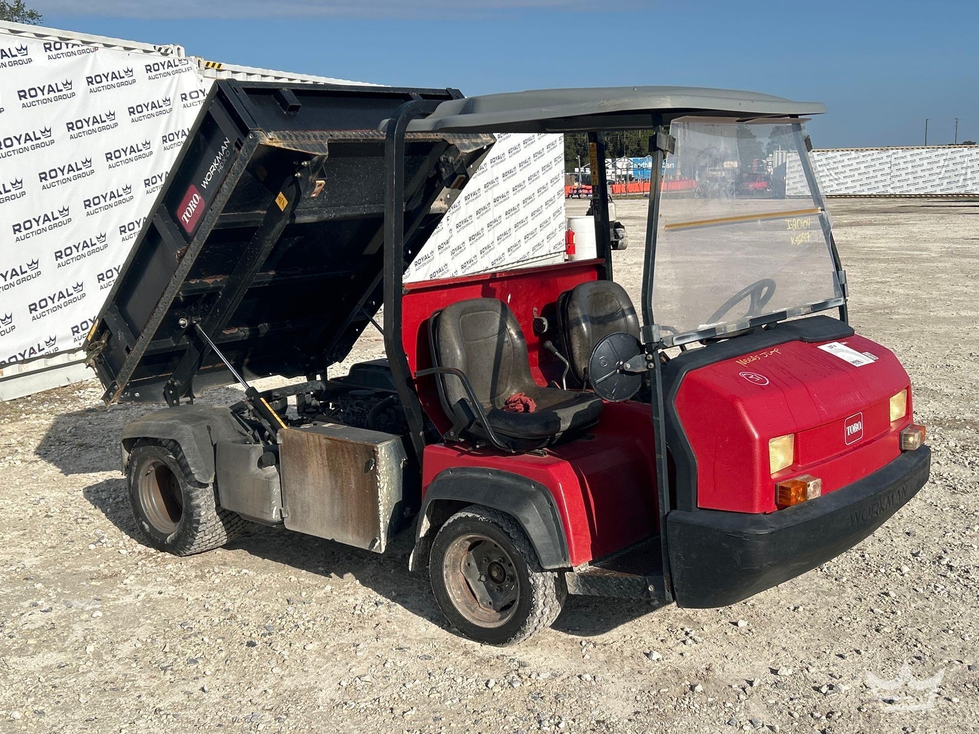 2017 Toro Workman HDX-D Diesel Utility Cart (A59228)