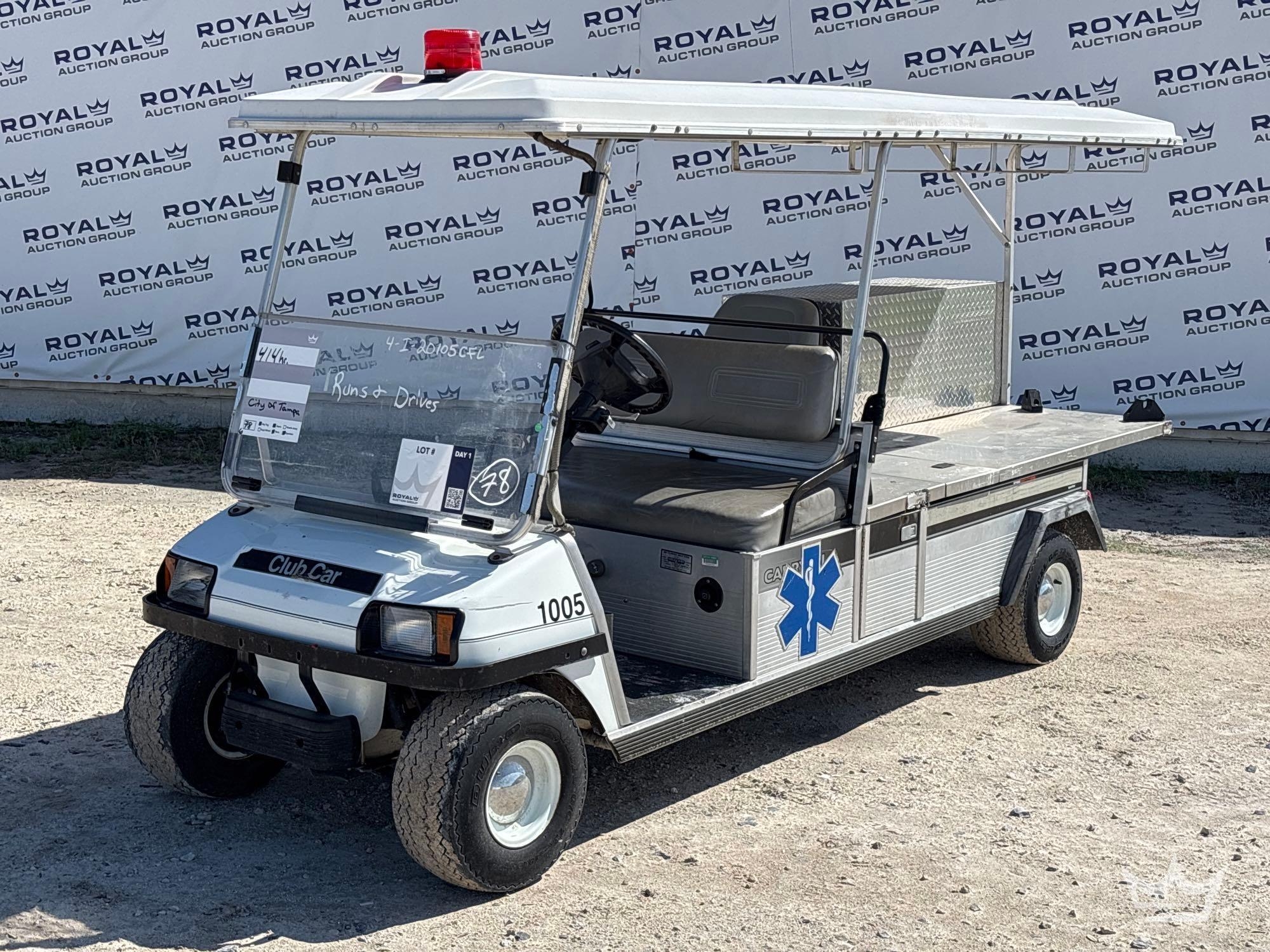 Club Car Carryall 6 Medical Utility Cart (A64553)