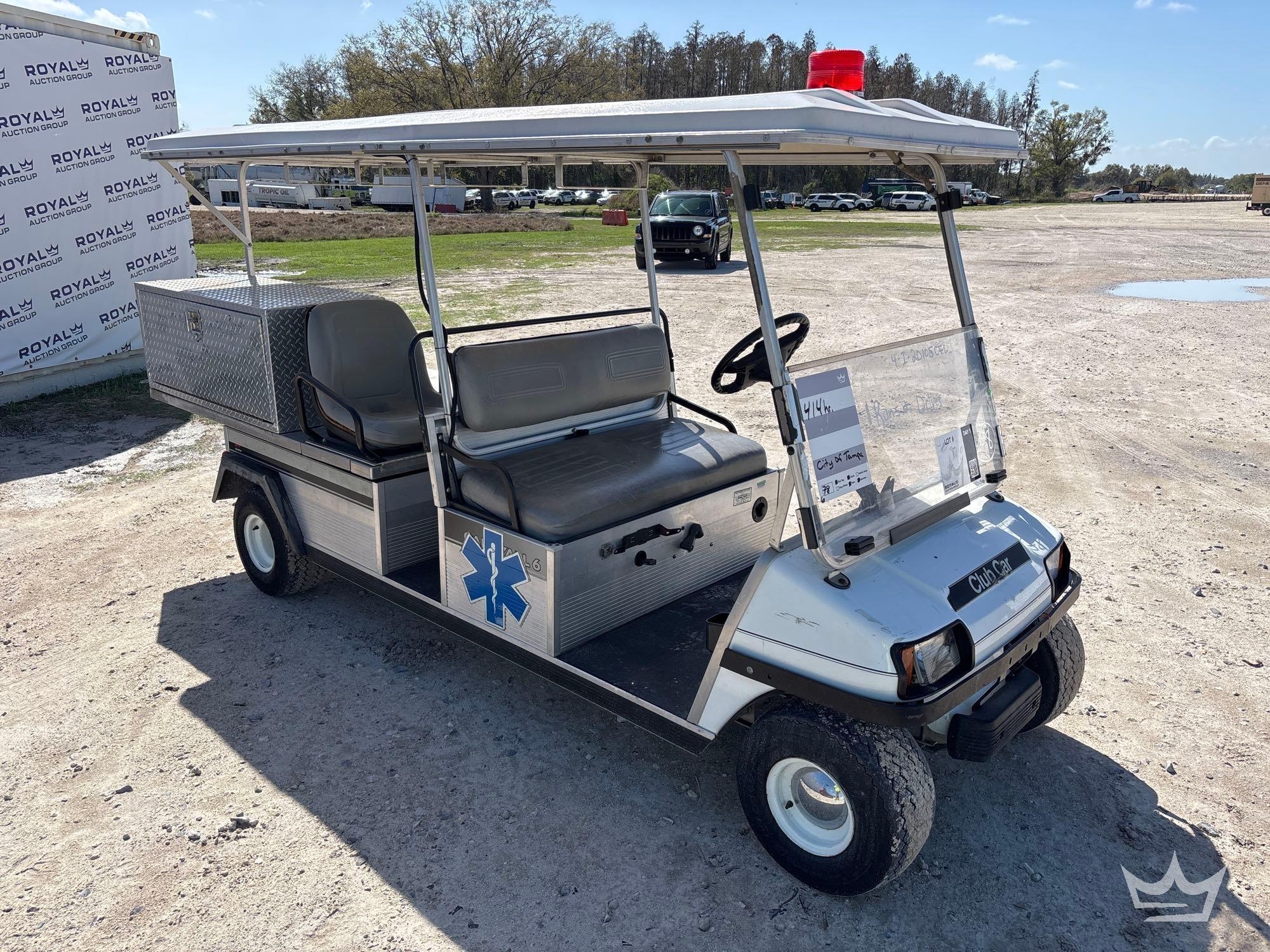 2004 Club Car Carryall 6 Medical Utility Cart (A64553)