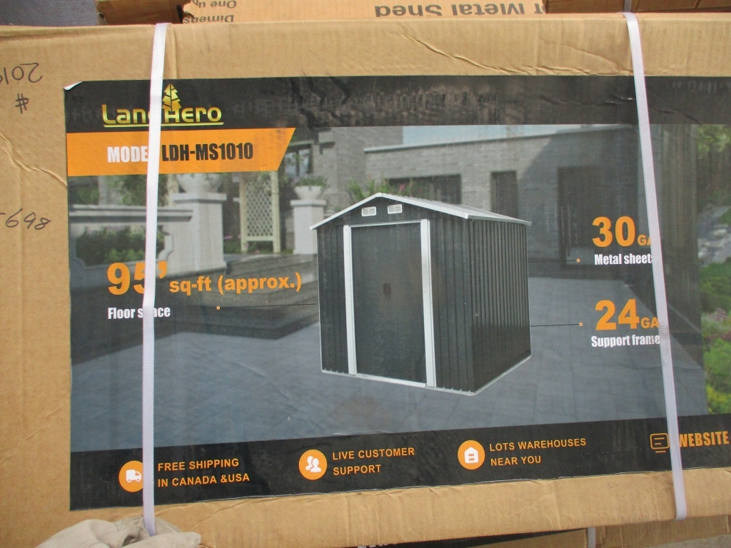 10' x 10' Metal Shed (A66408)