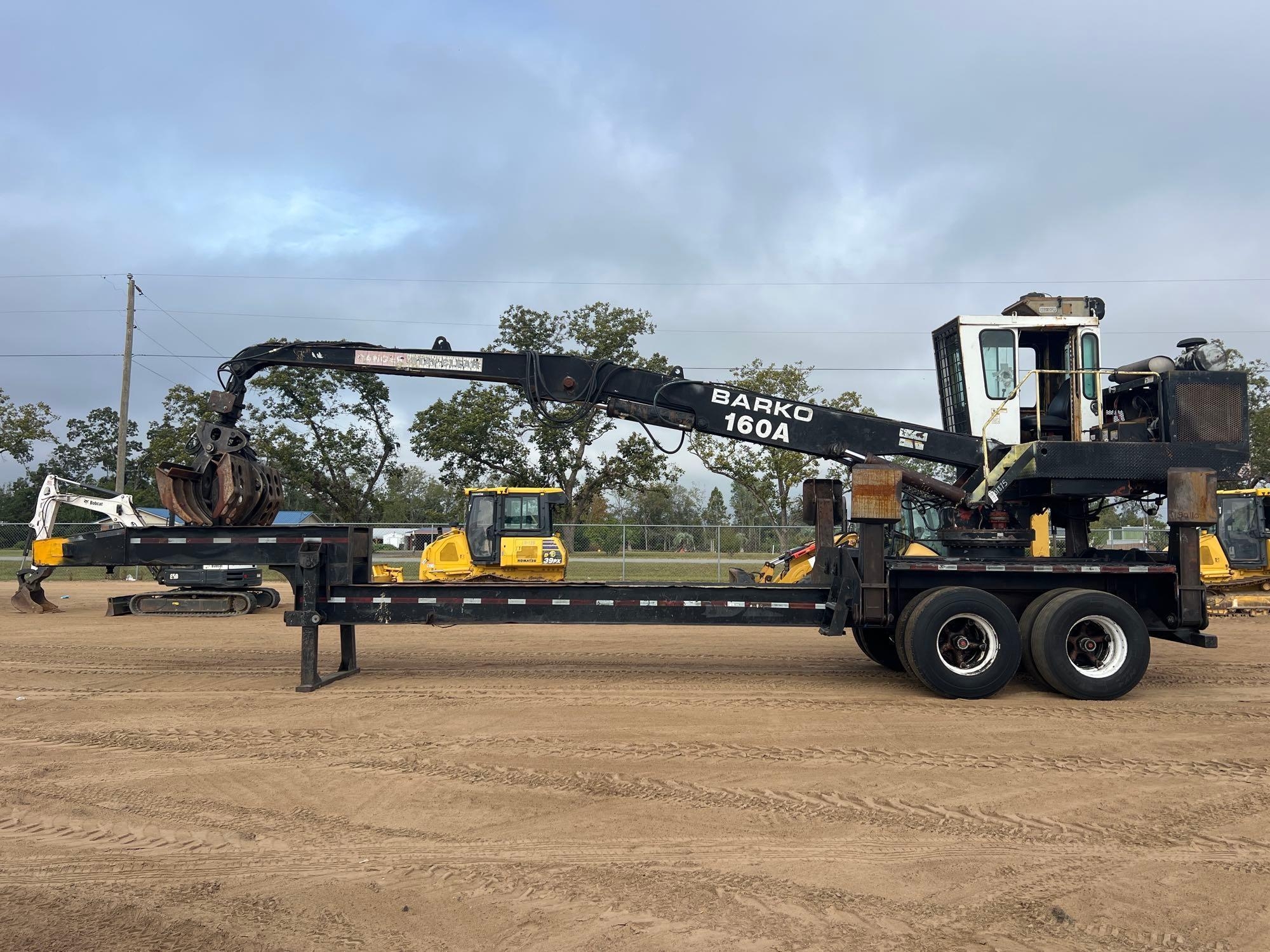1986 BARKO 160A KNUCKLE BOOM LOG LOADER (A52705)