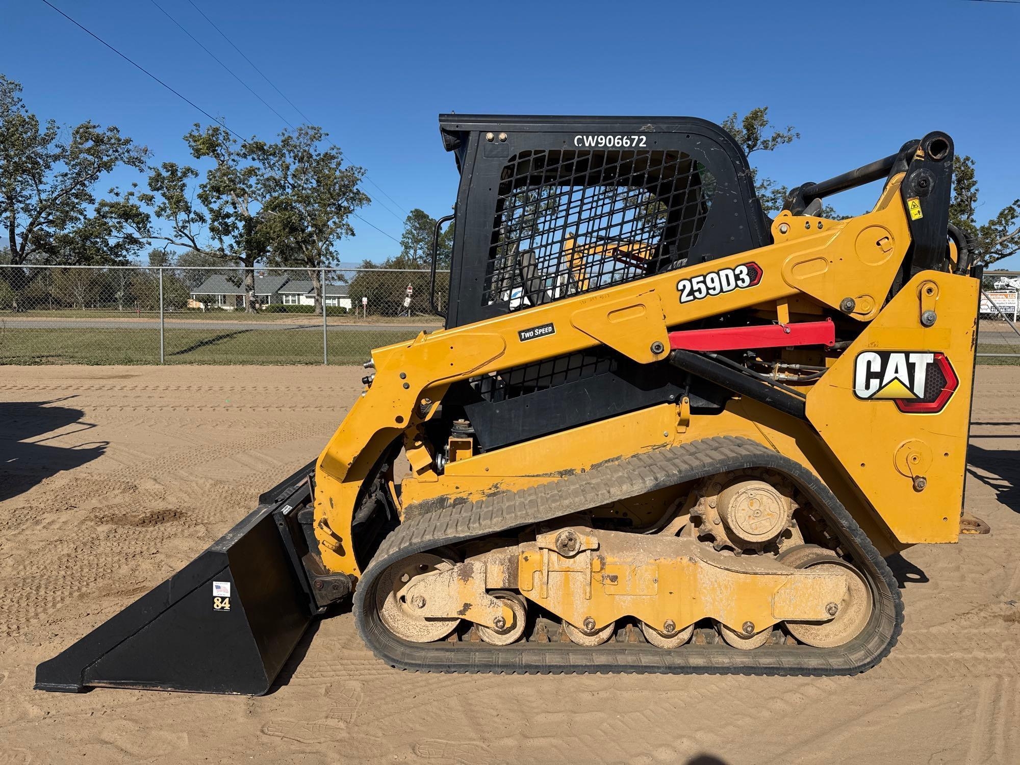2020 CATERPILLAR 259D3 SKID STEER (A52705)
