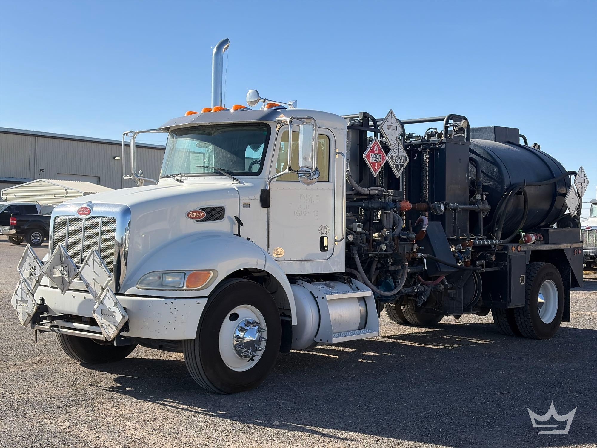 2016 Peterbilt 337 S/A Flammable Liquid Transport Truck (A60352)