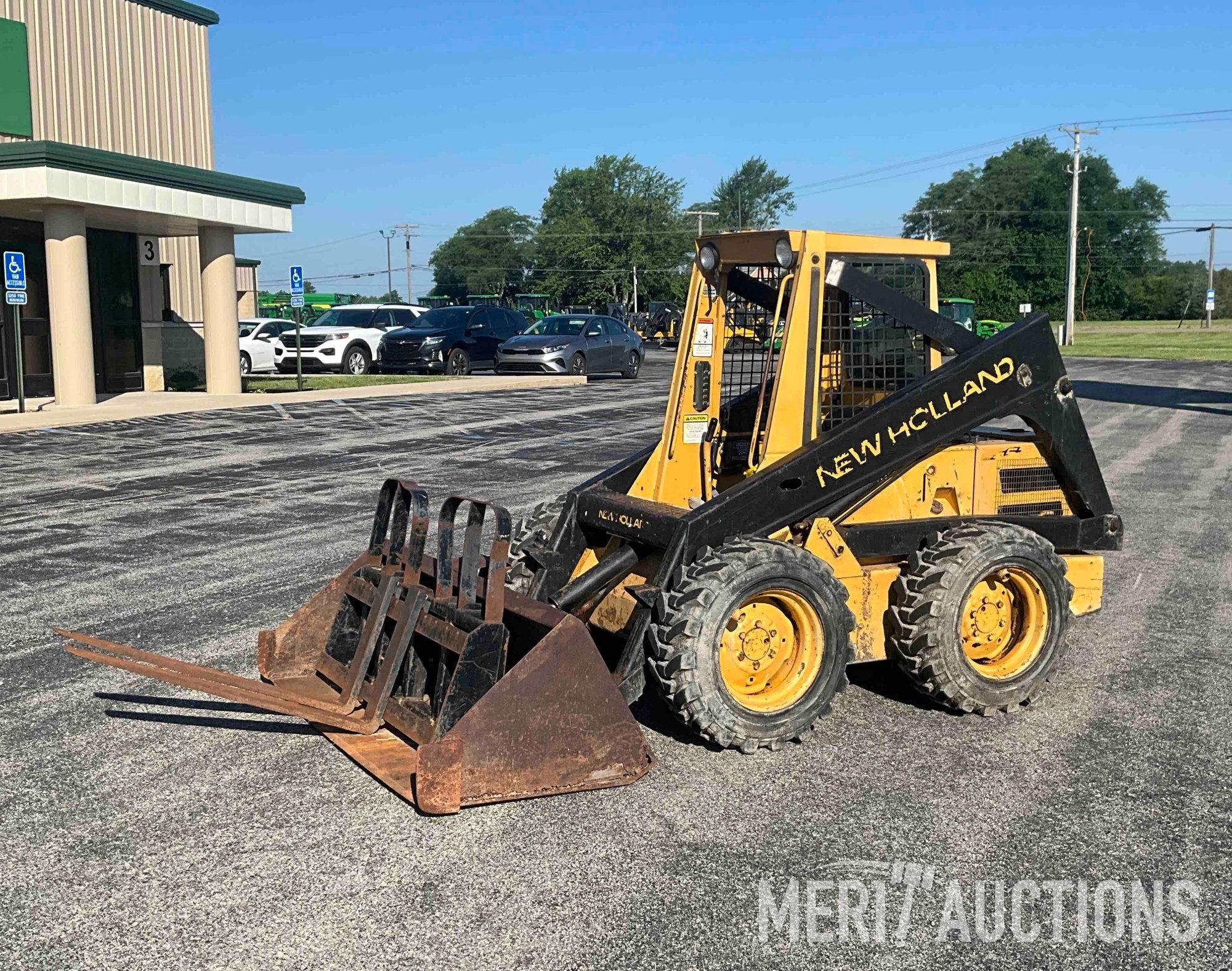 1992 New Holland L553 skid steer (A50657)