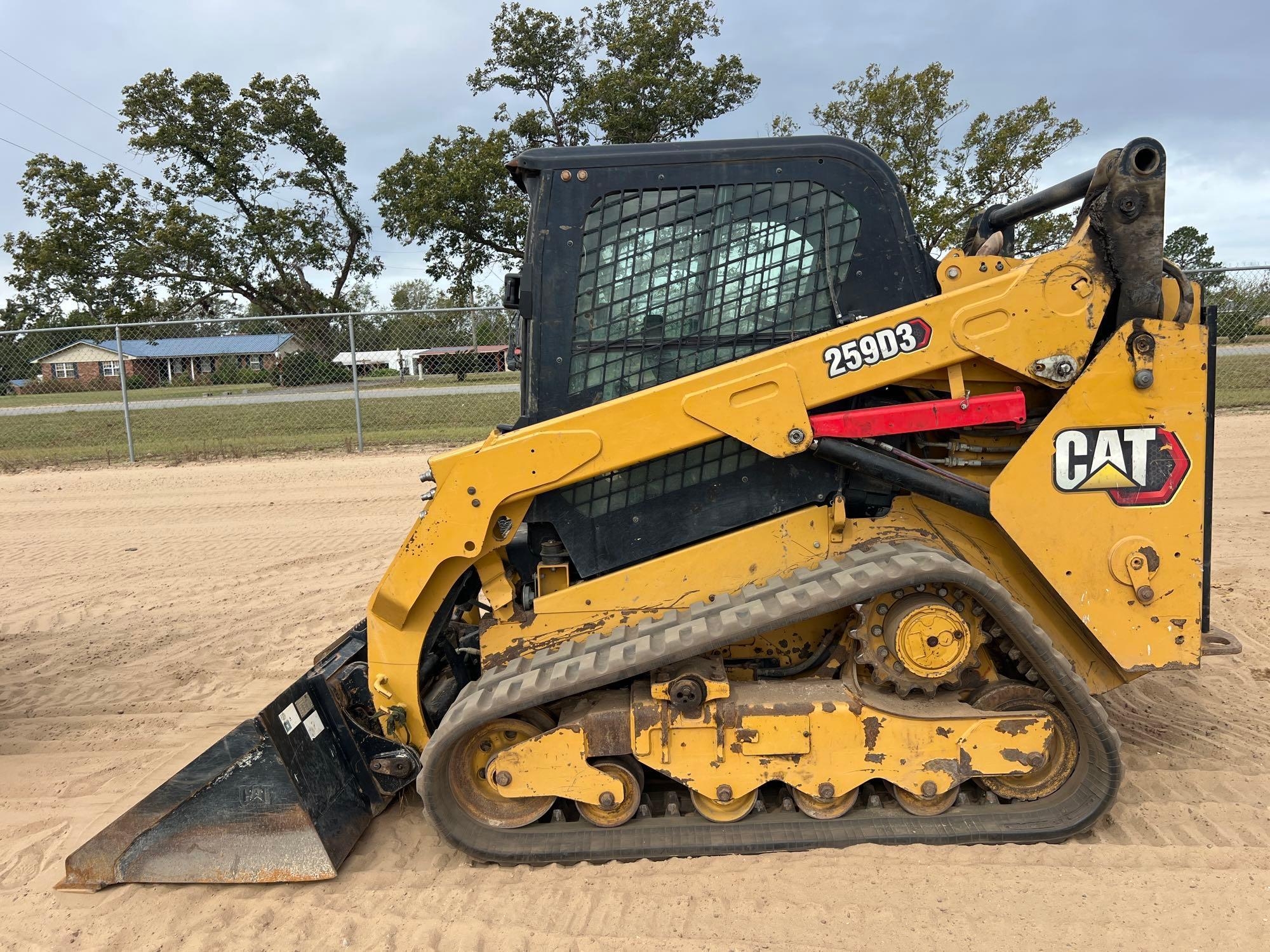 CATERPILLAR 259D3 SKID STEER (A52705)