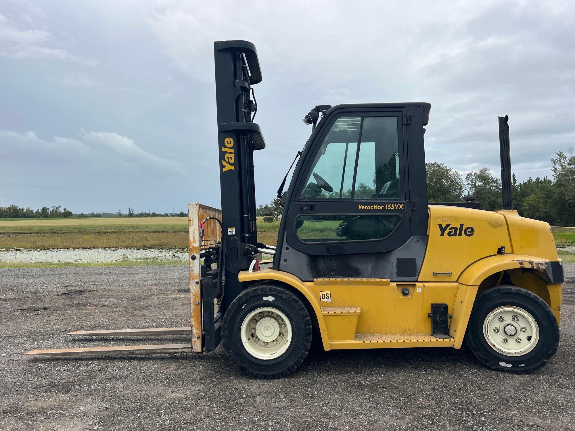 YALE STRAIGHTMAST FORKLIFT (A51406)