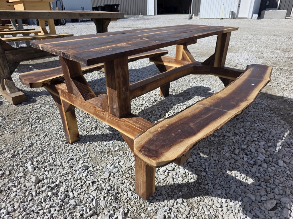 Walnut Picnic Table (A66408)