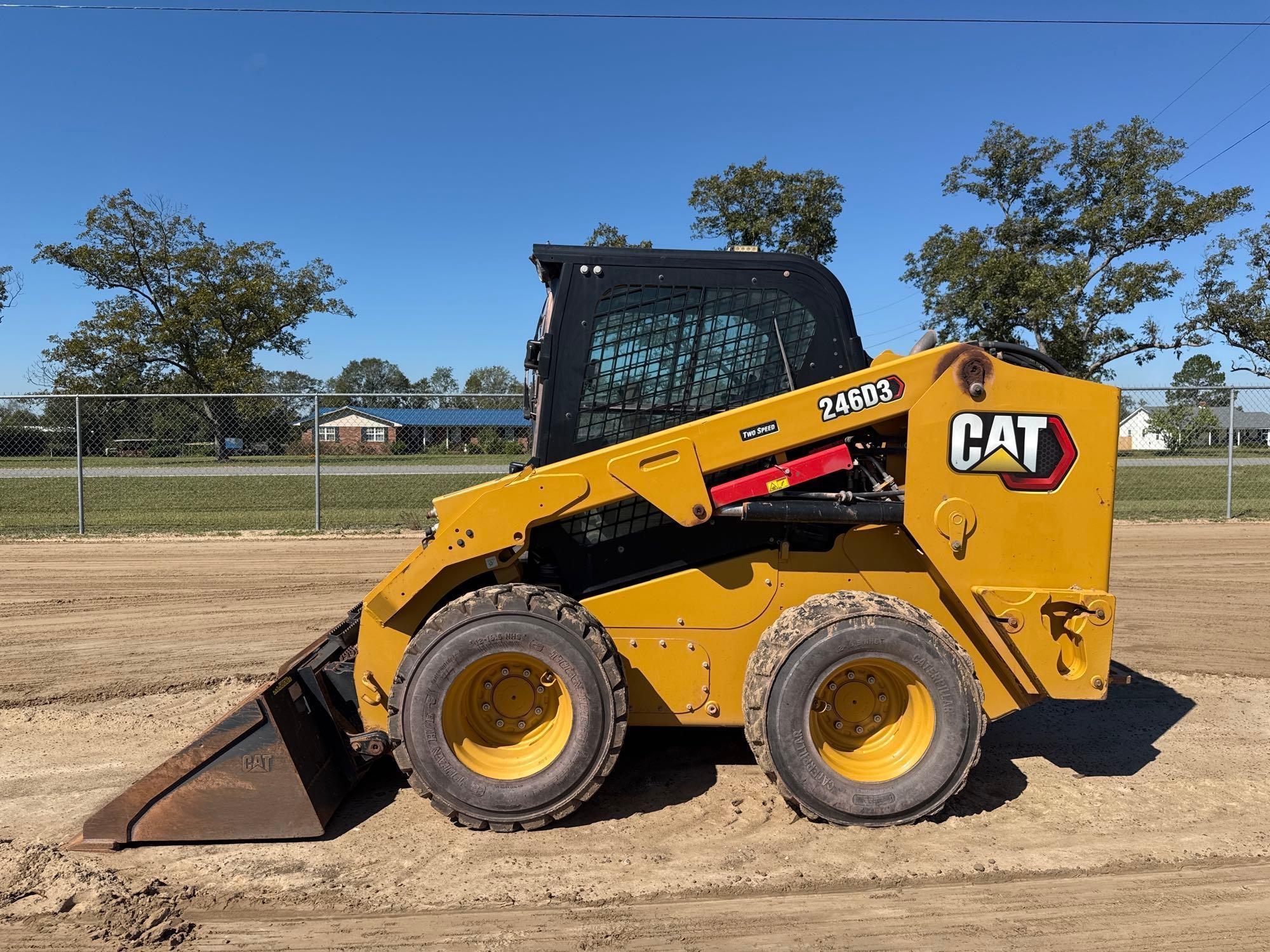 CATERPILLAR 246D3 SKID STEER (A52707)