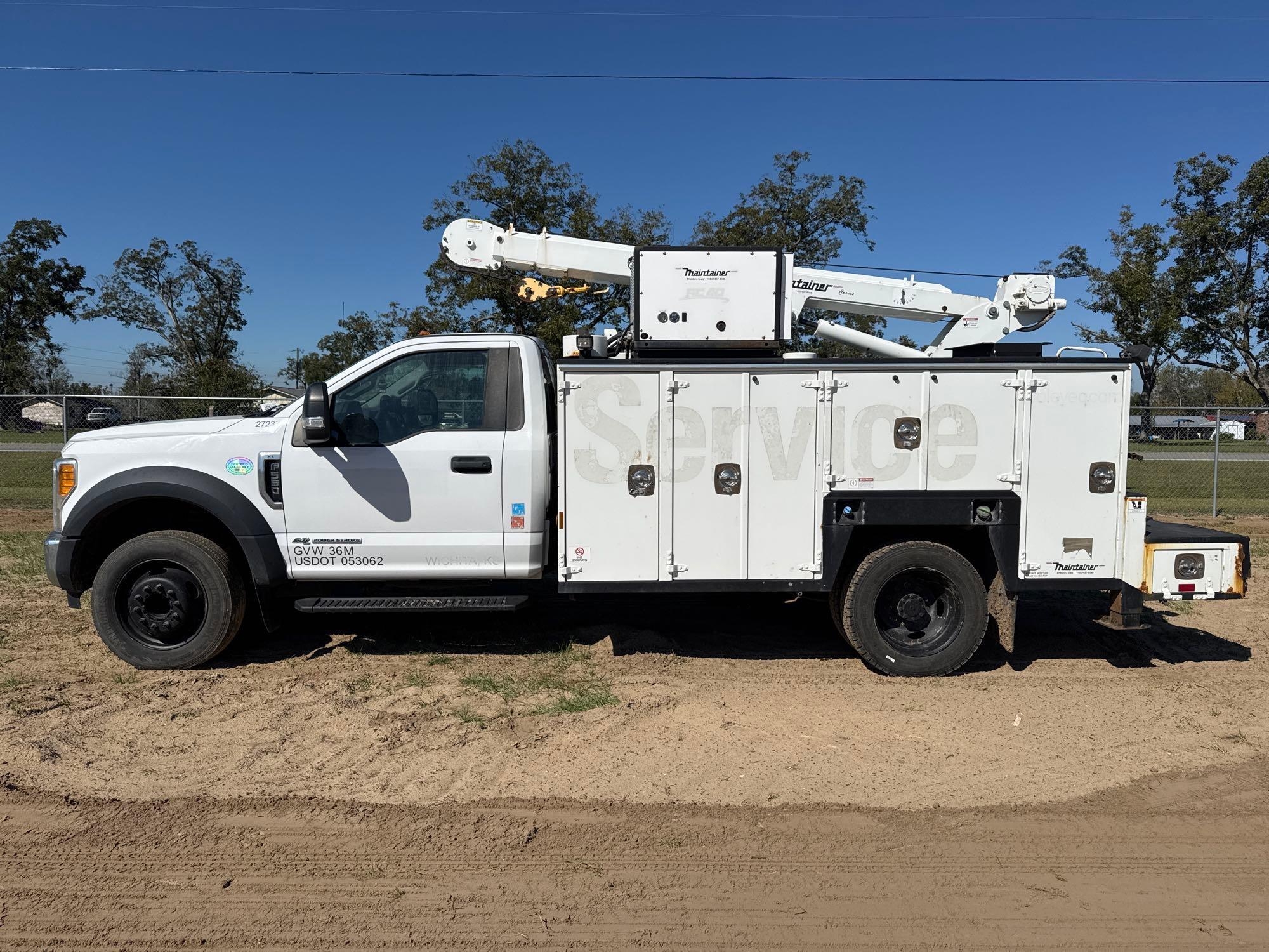 2017 FORD F550 XL SERVICE TRUCK (A57192)