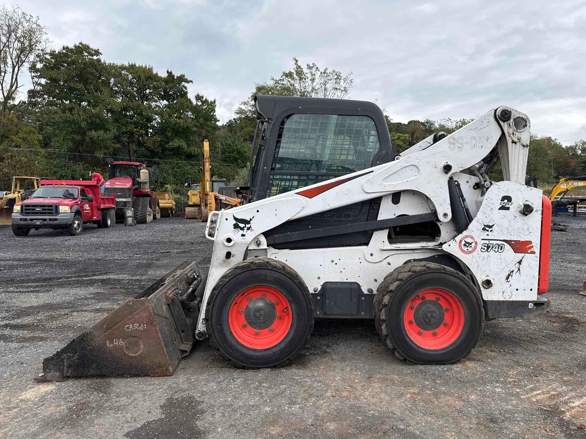 2021 BOBCAT S740 SKID STEER (A52707)