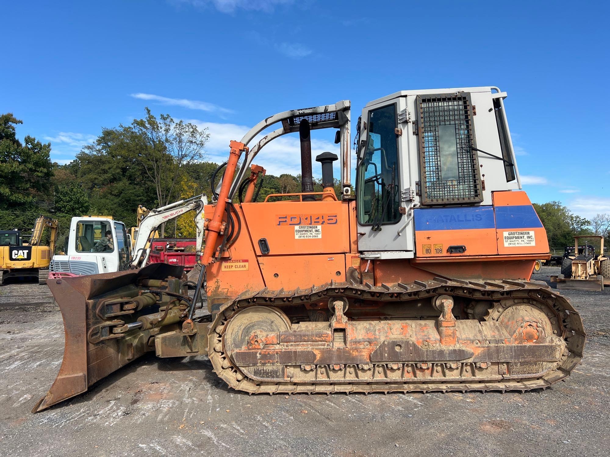 FIAT ALLIS FD145 CRAWLER DOZER (A52707)