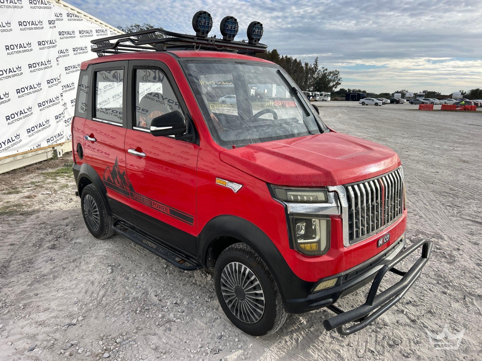 2024 MECO M-Y 4-Passenger Electric Car (A59231)