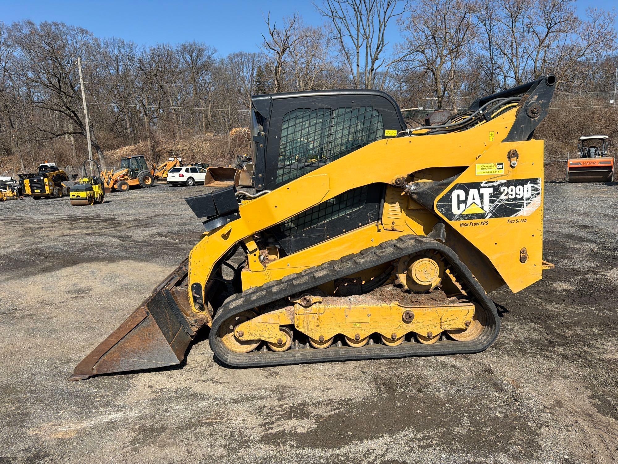 2013 CATERPILLAR 299D SKID STEER (A65053)