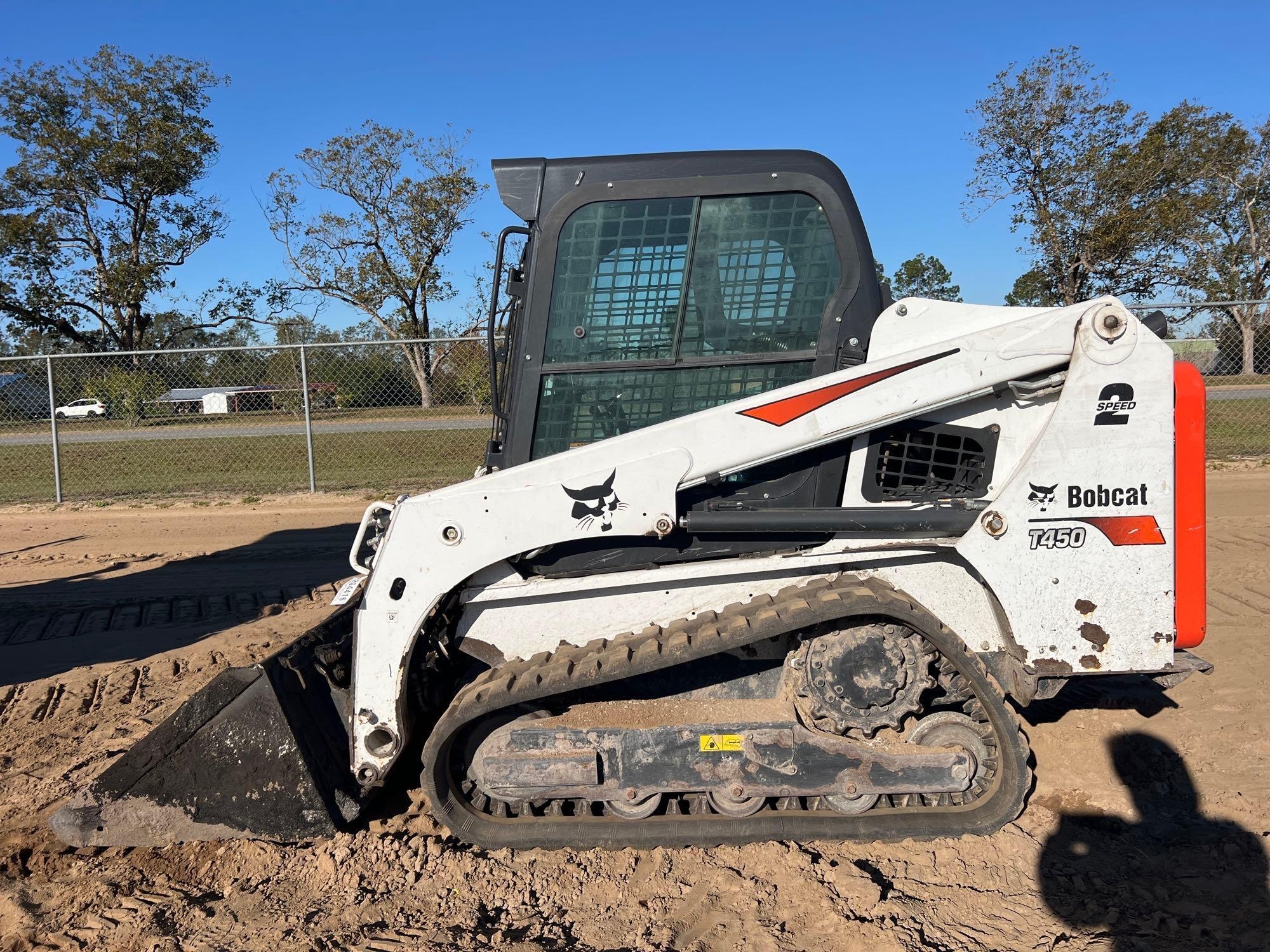 2019 BOBCAT T450 SKID STEER (A52707)