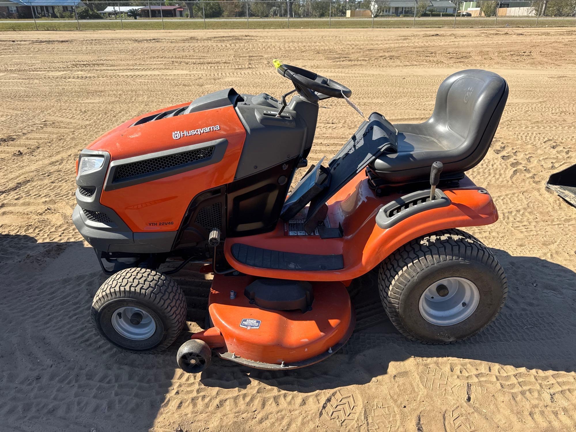 HUSQVARNA YTH22V46 RIDE ON MOWER (A57192)