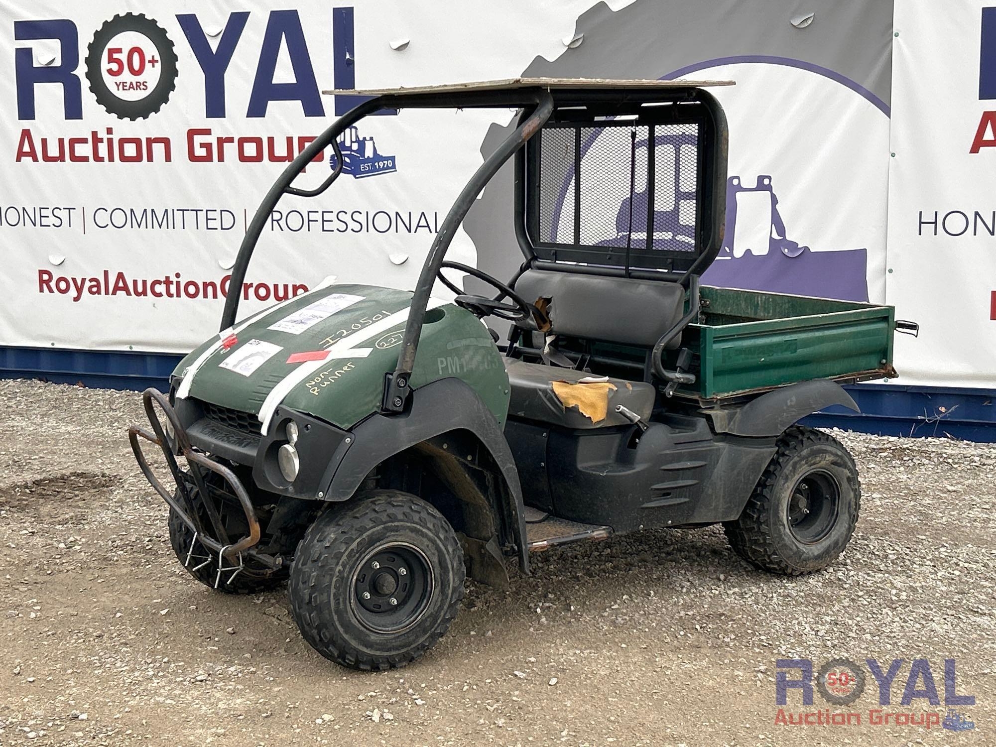 2014 Kawasaki Mule 600 Utility Dump Cart (A55973)