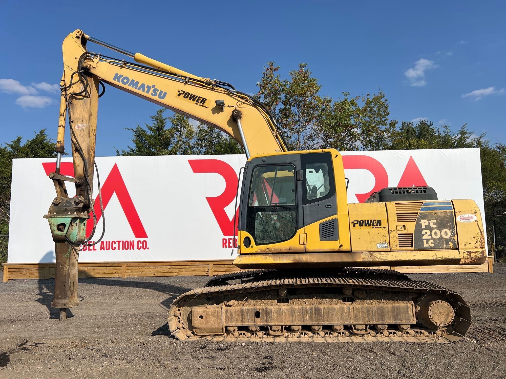 2008 KOMATSU PC200LC-8 EXCAVATOR (A52706)