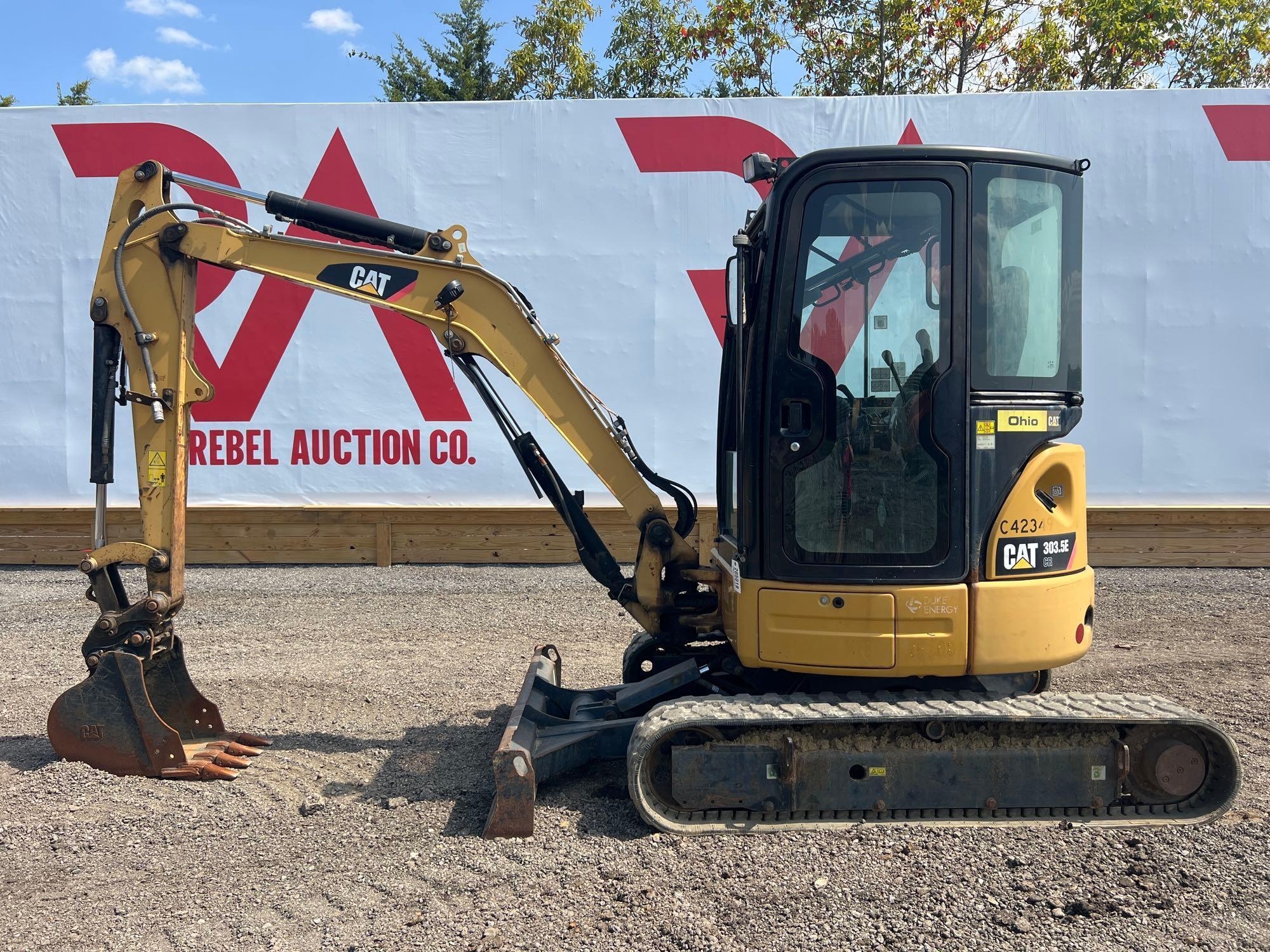 2014 CATERPILLAR 303.5E CR EXCAVATOR (A52706)
