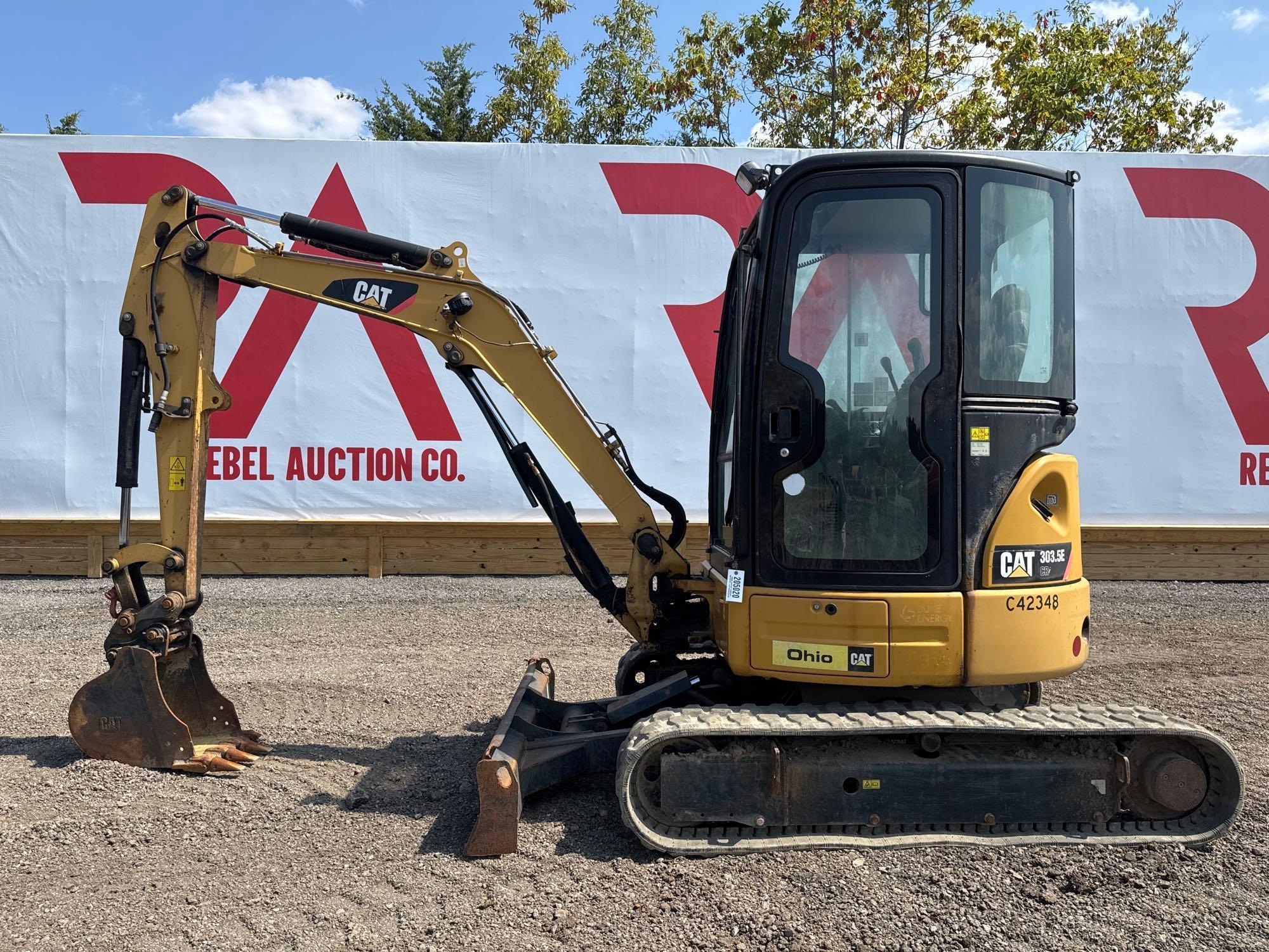 2014 CATERPILLAR 303.5E CR EXCAVATOR (A52706)