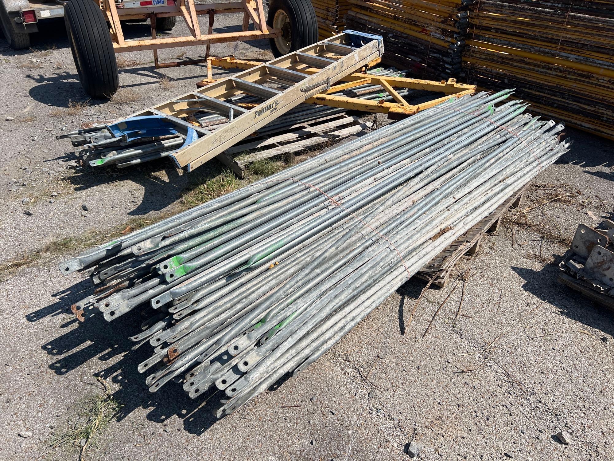PALLET OF SCAFFOLDING PARTS (A52706)