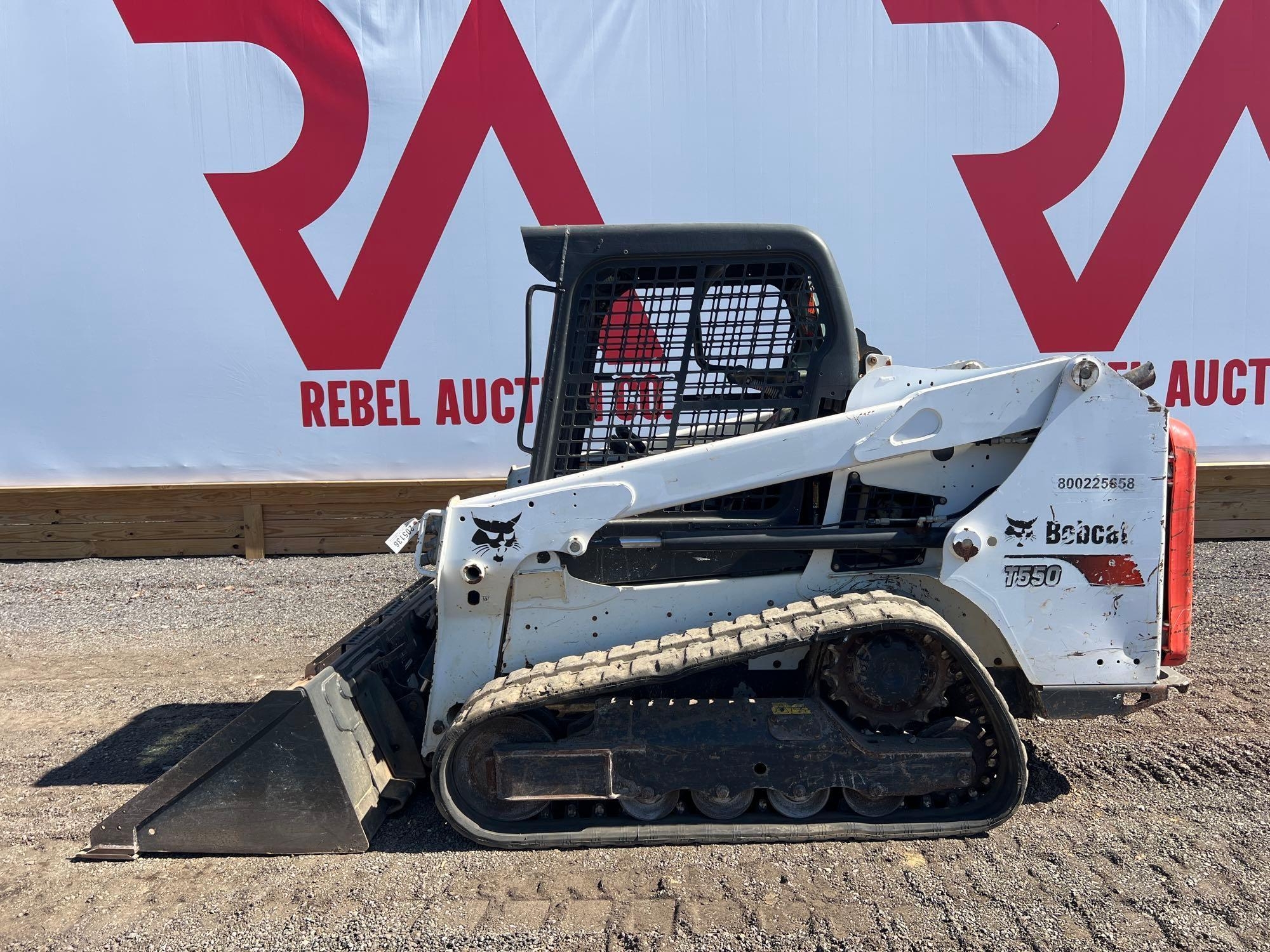 2018 BOBCAT T550 SKID STEER (A52706)