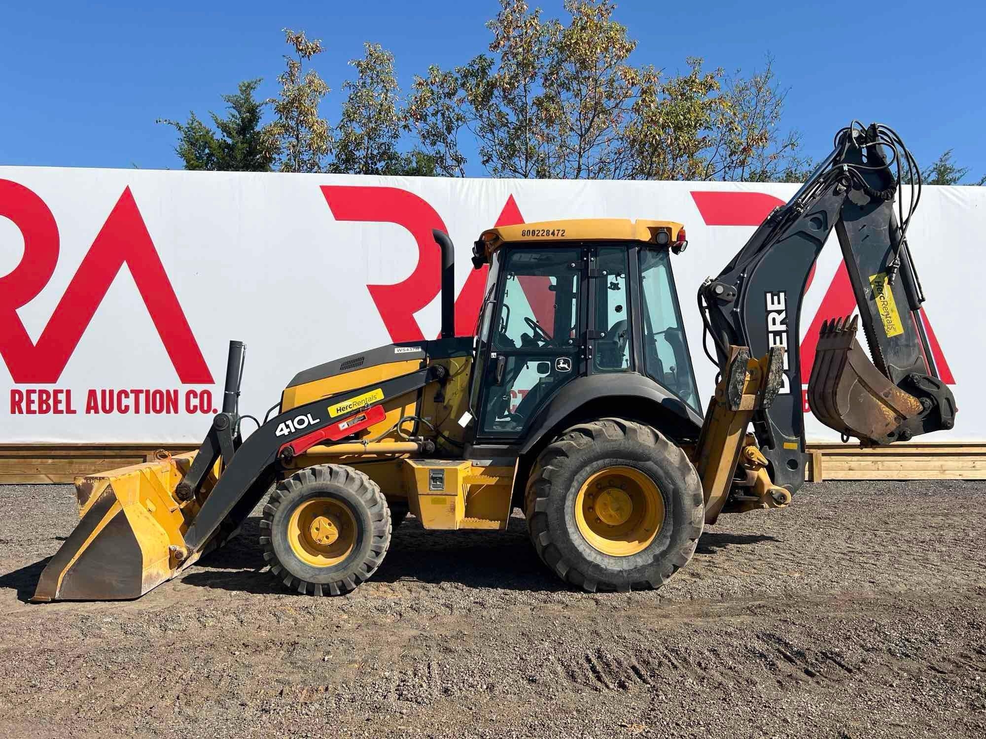 2018 JOHN DEERE 410L BACKHOE (A52706)