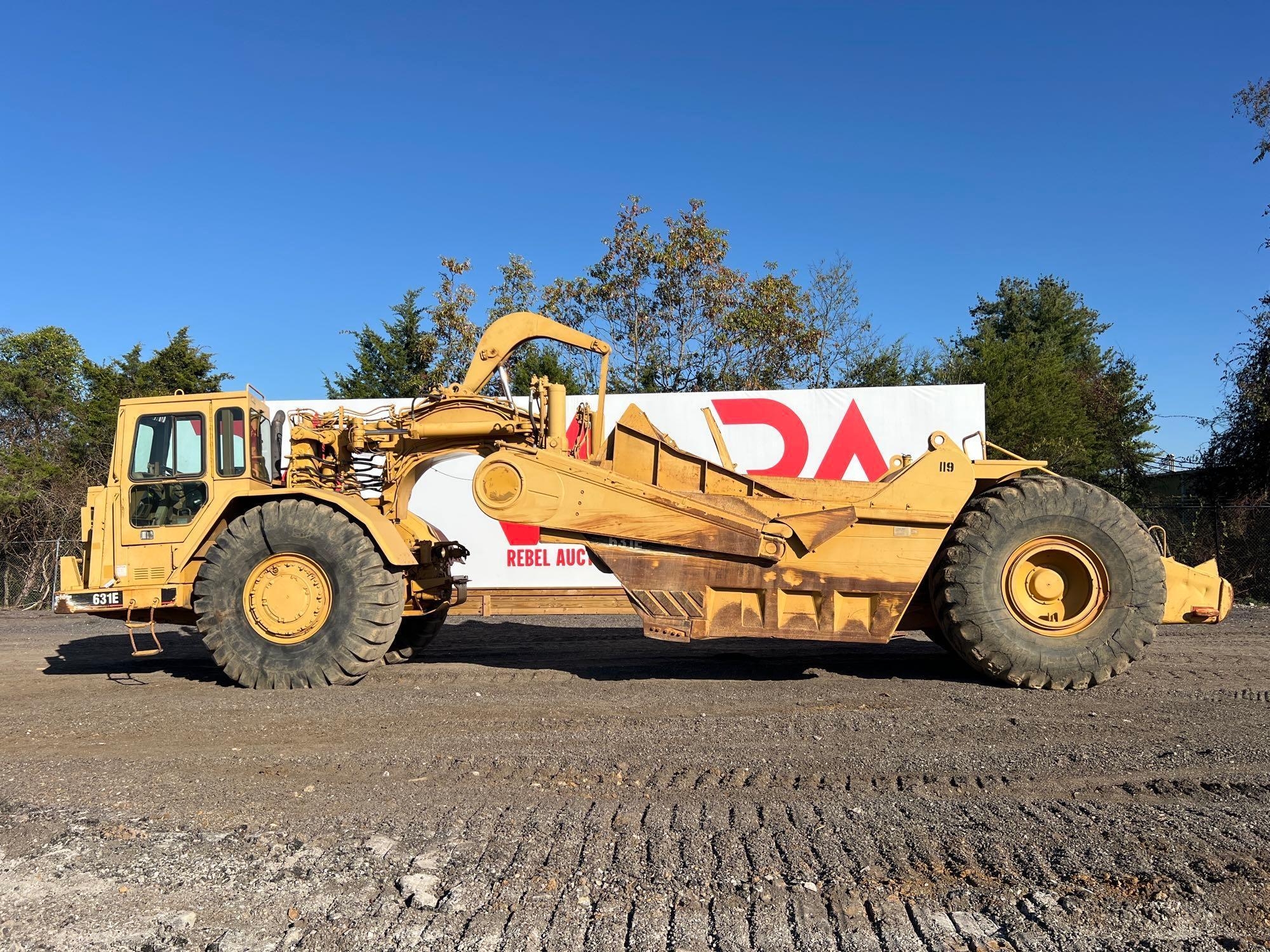 CATERPILLAR 631E MOTOR SCRAPER (A52706)
