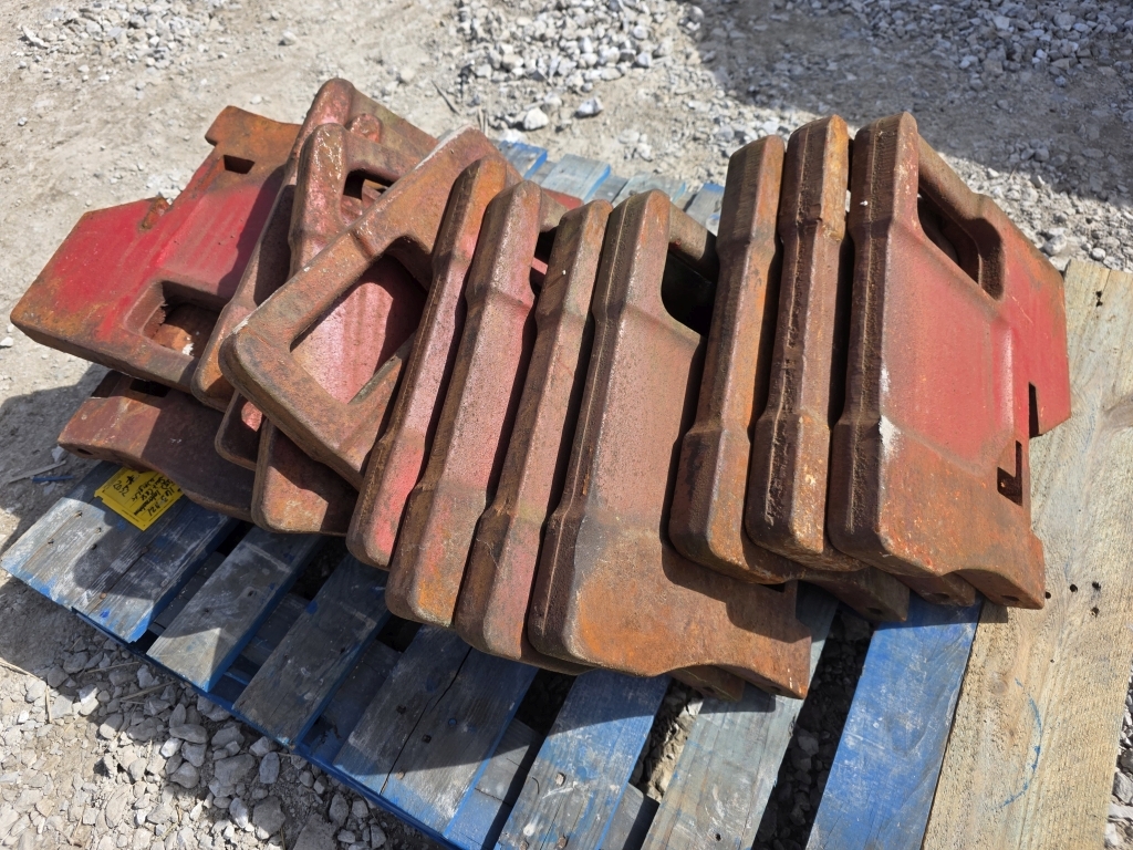 (15) IH Suitcase Weights (A66408)