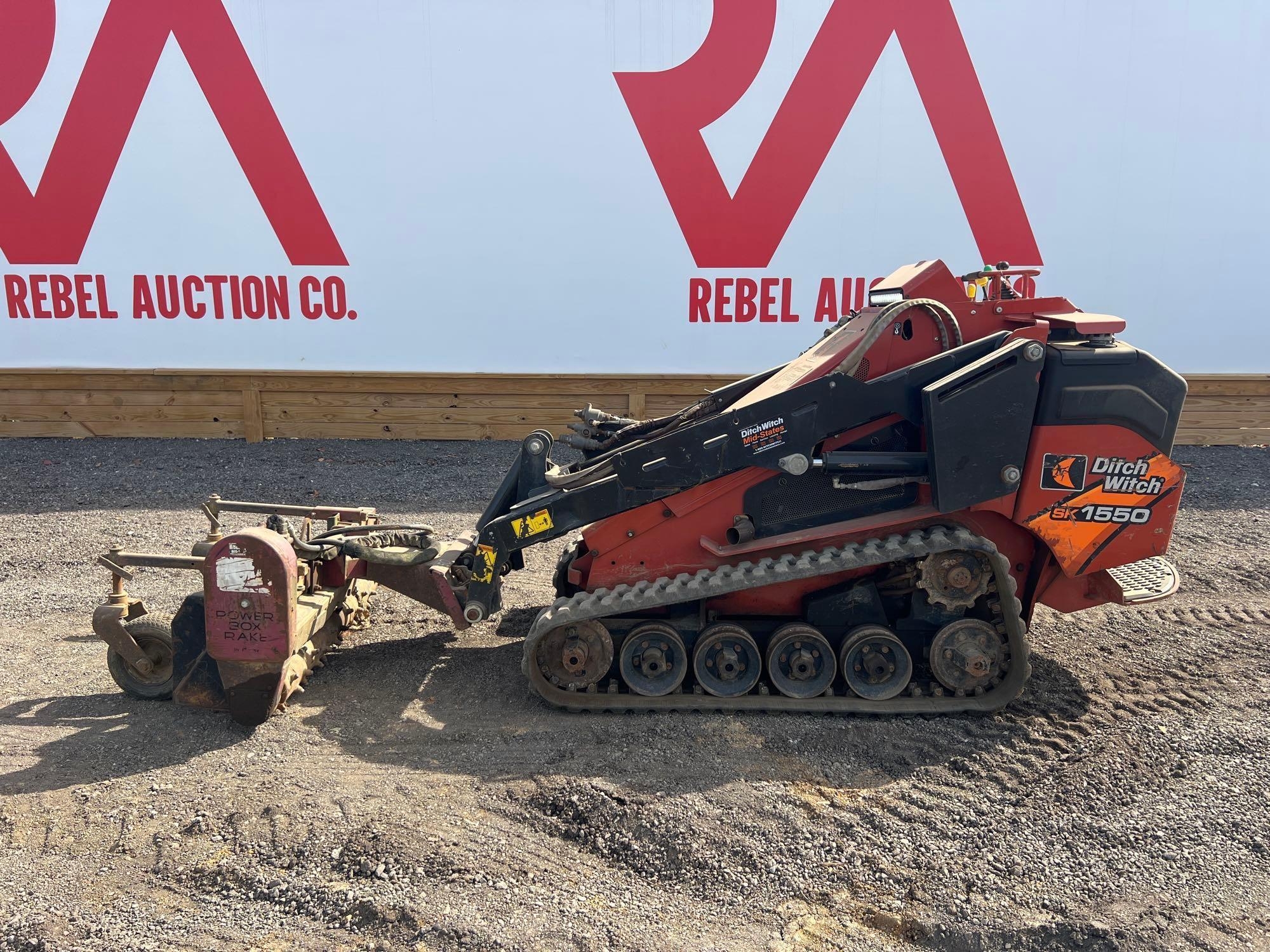 2019 DITCH WITCH SK1550 STAND ON SKID STEER (A52706)