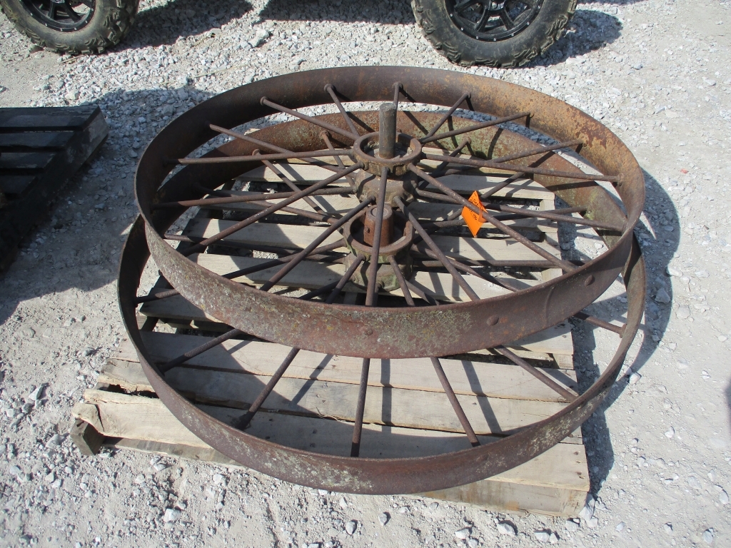 (2) 4' Steel Wheels (A66408)