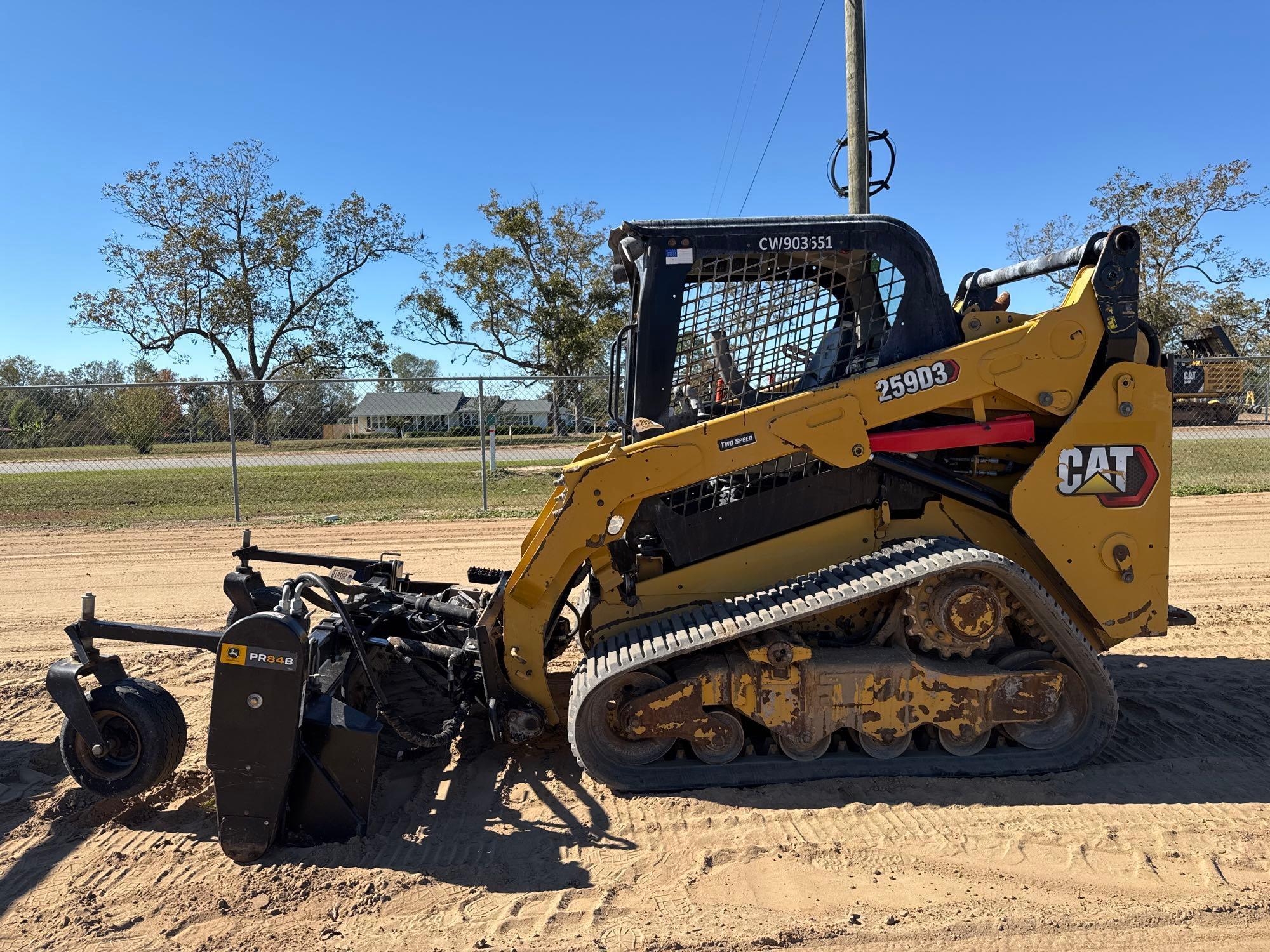 CATERPILLAR 259D3 SKID STEER (A52707)
