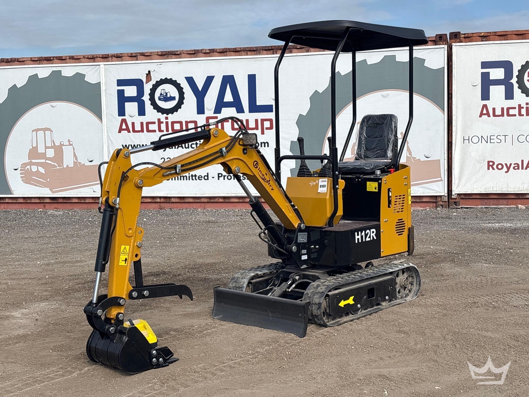 2025 CFG Industrial H12R Mini Excavator (A56857)