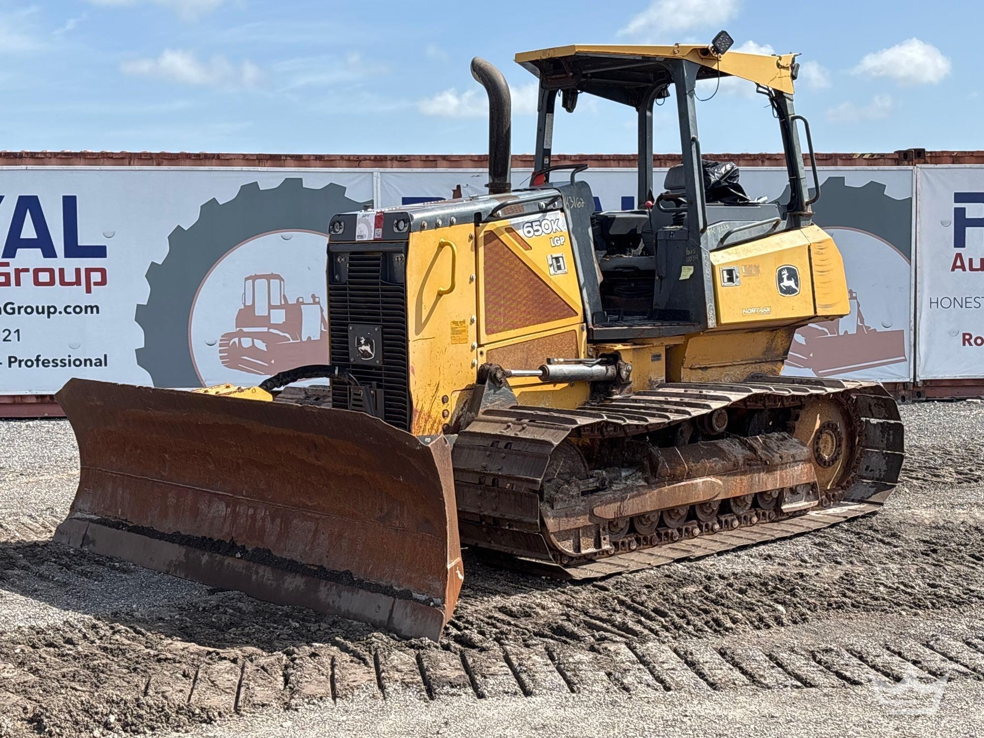 2014 John Deere 650K LGP Crawler Tractor Dozer (A61567)