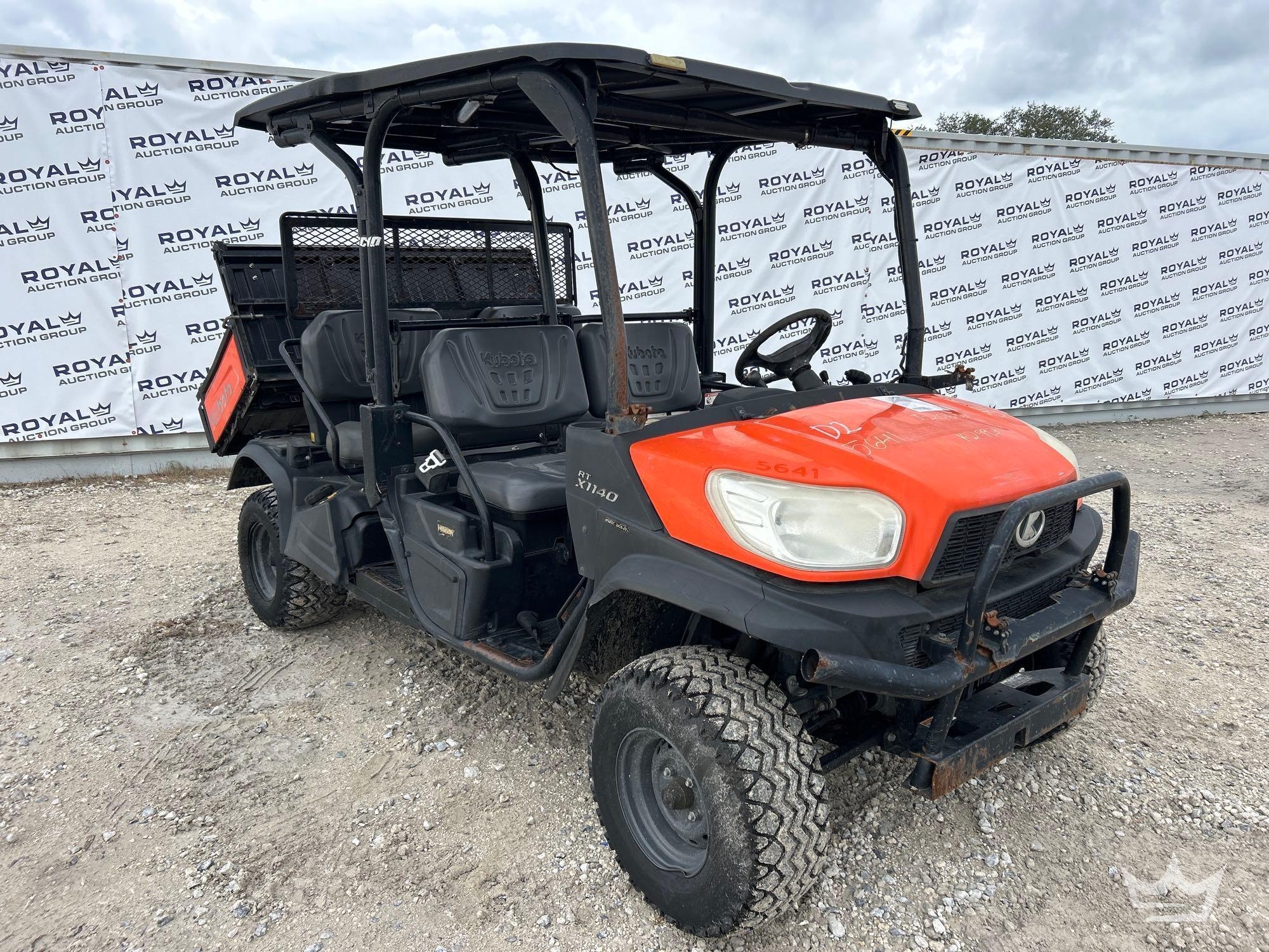 2021 Kubota RTV-X1140 4x4 Diesel Utility Cart (A59228)