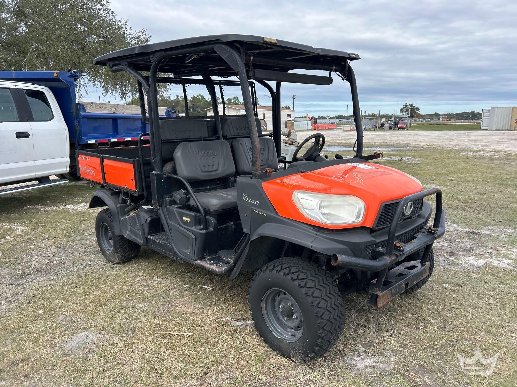 2021 Kubota RTV-X1140 4x4 Diesel Utility Cart (A59228)