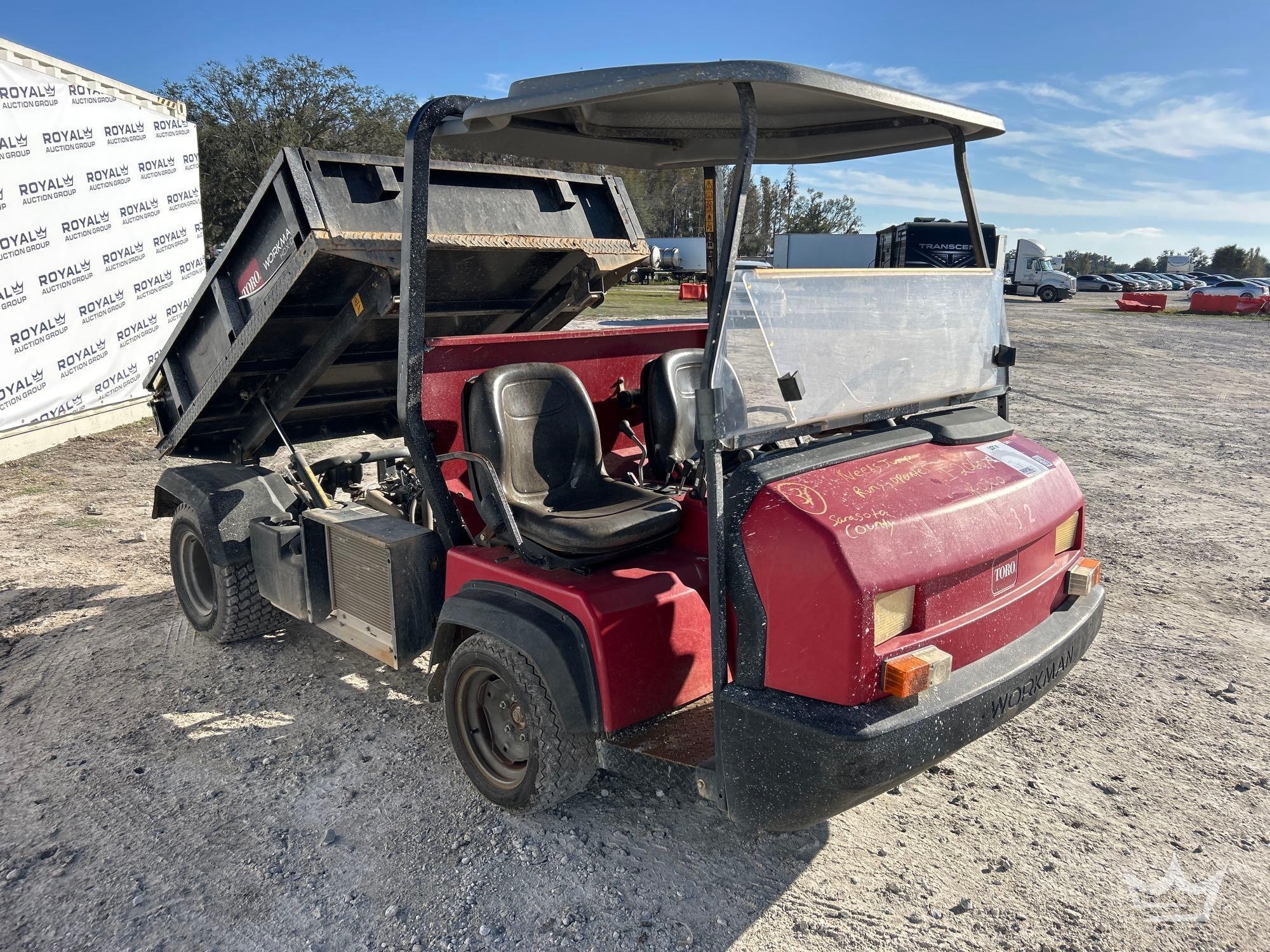 2017 Toro Workman HDX-D Diesel Utility Cart (A59228)