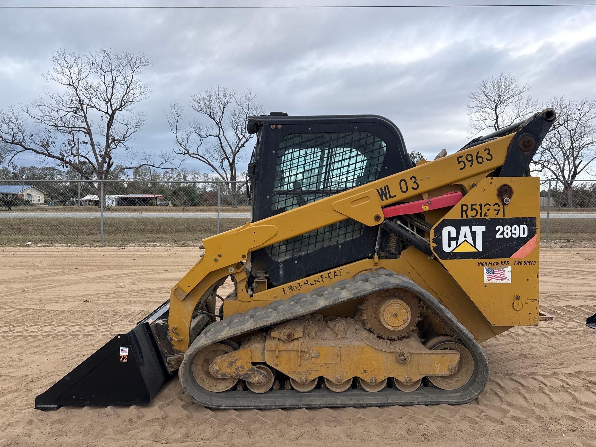 CATERPILLAR 289D SKID STEER (A52709)