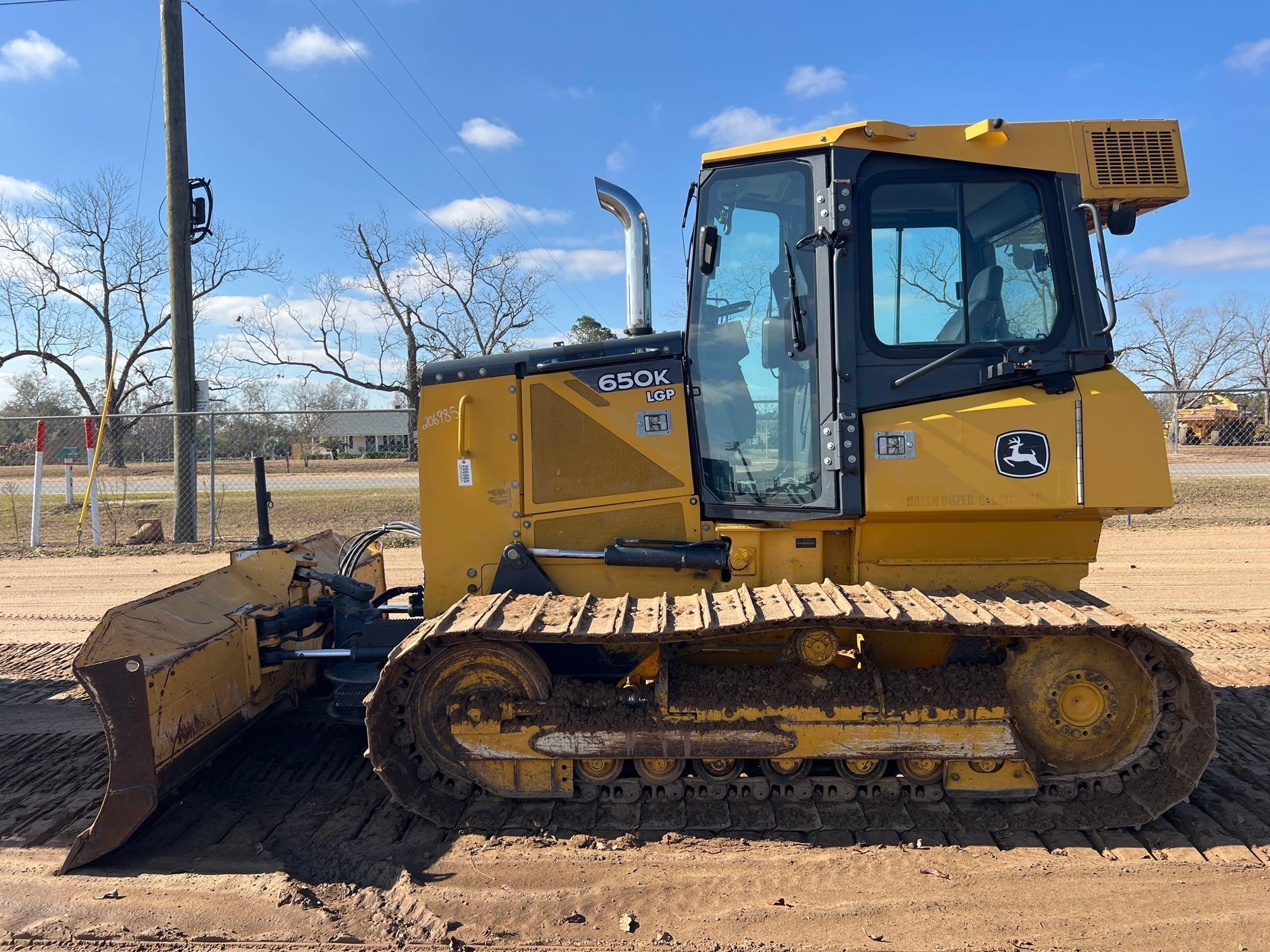 2013 JOHN DEERE 650K LGP CRAWLER DOZER (A52709)