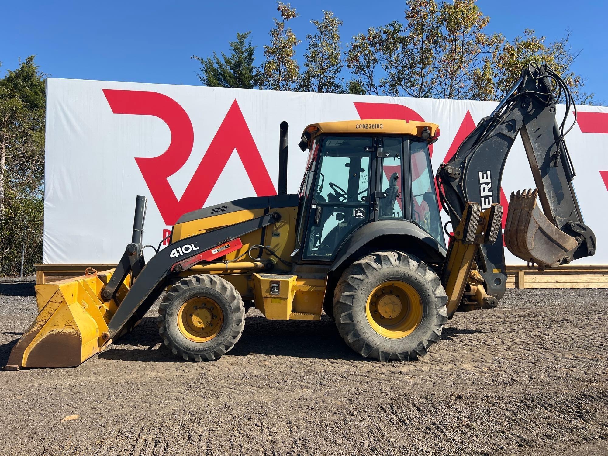 2018 JOHN DEERE 410L BACKHOE (A52706)