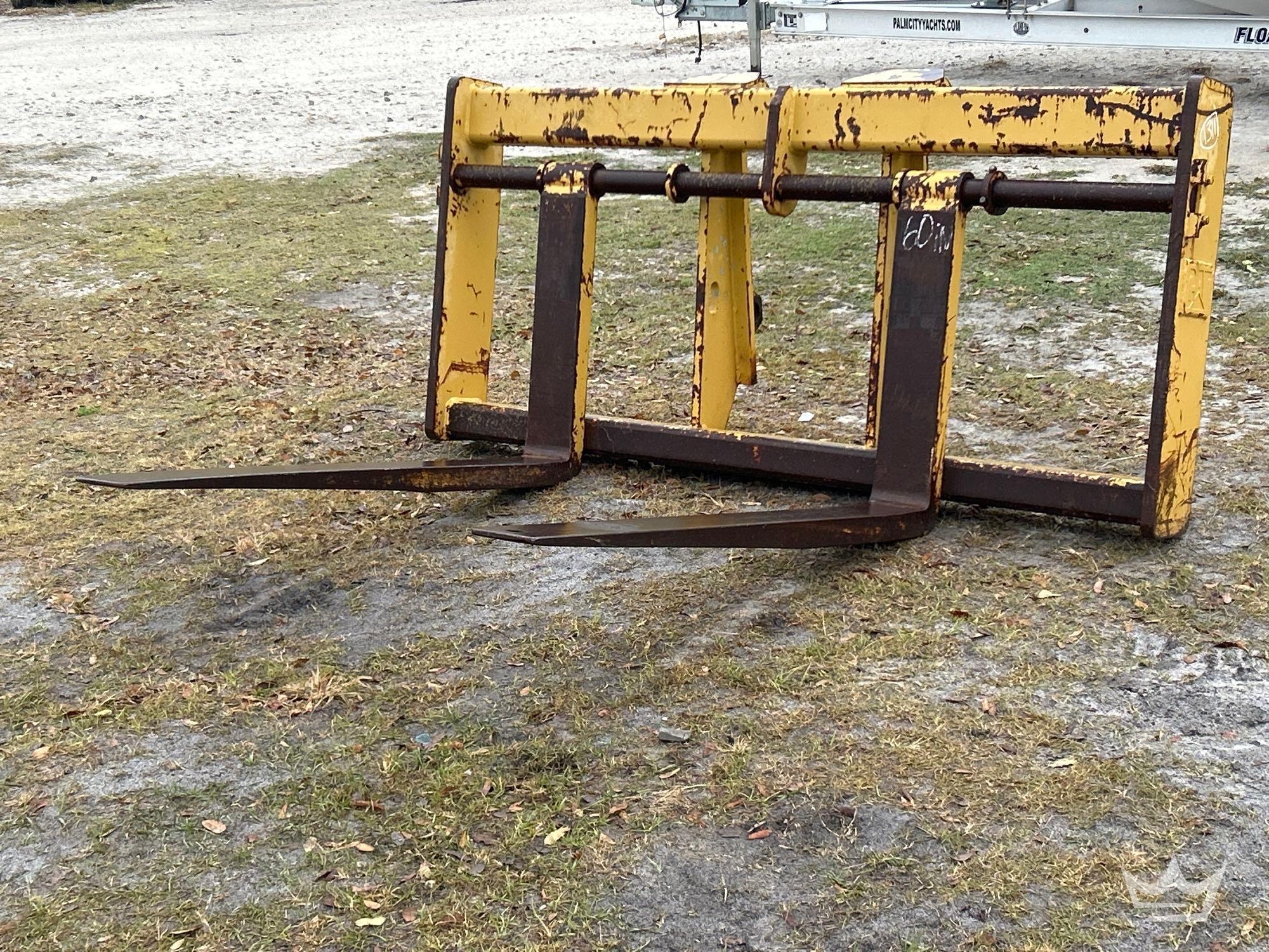 60in. Loader Forks and Frame Attachment (A61572)