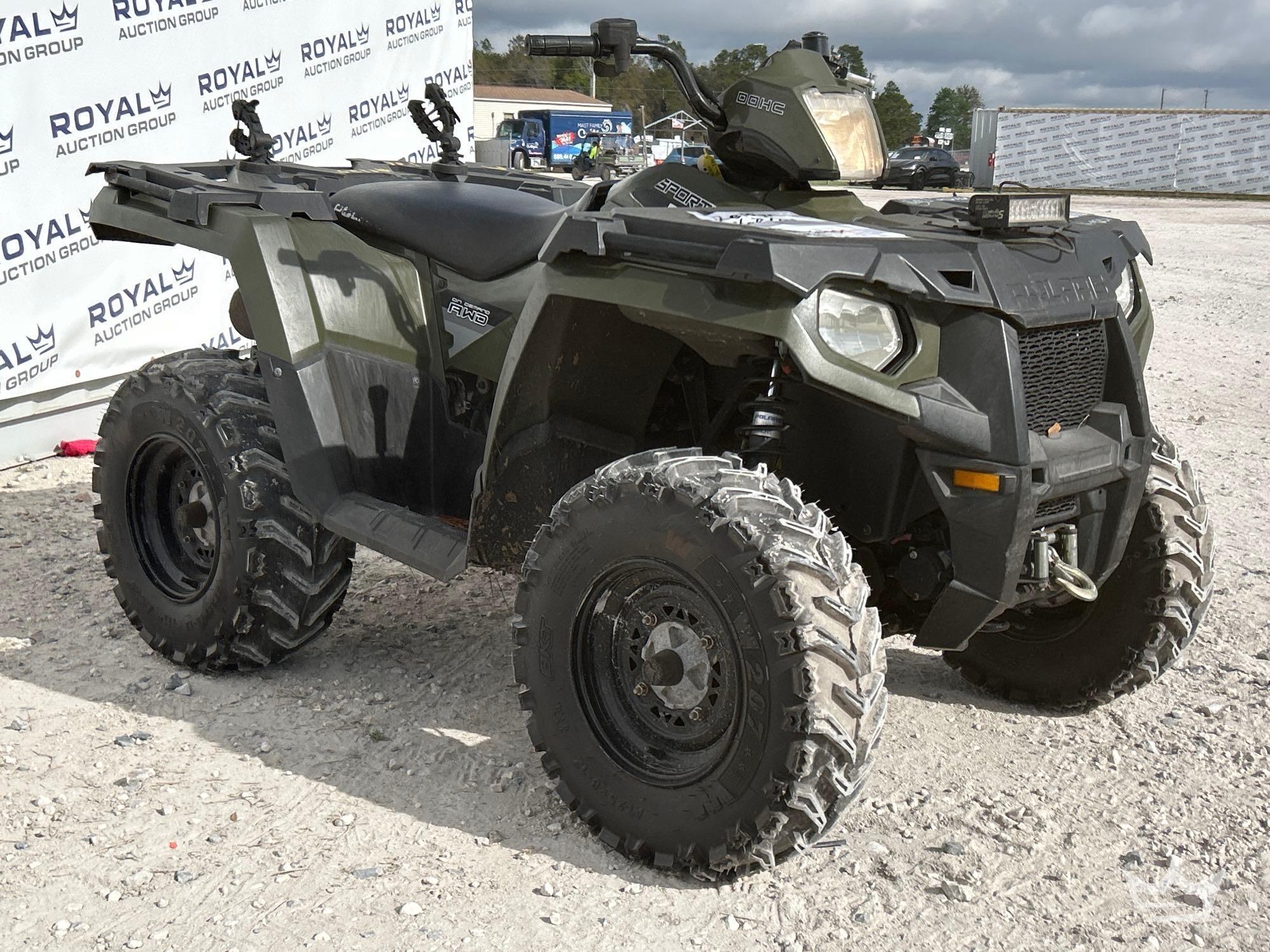 2015 Polaris Sportsman 570 AWD ATV (A64557)
