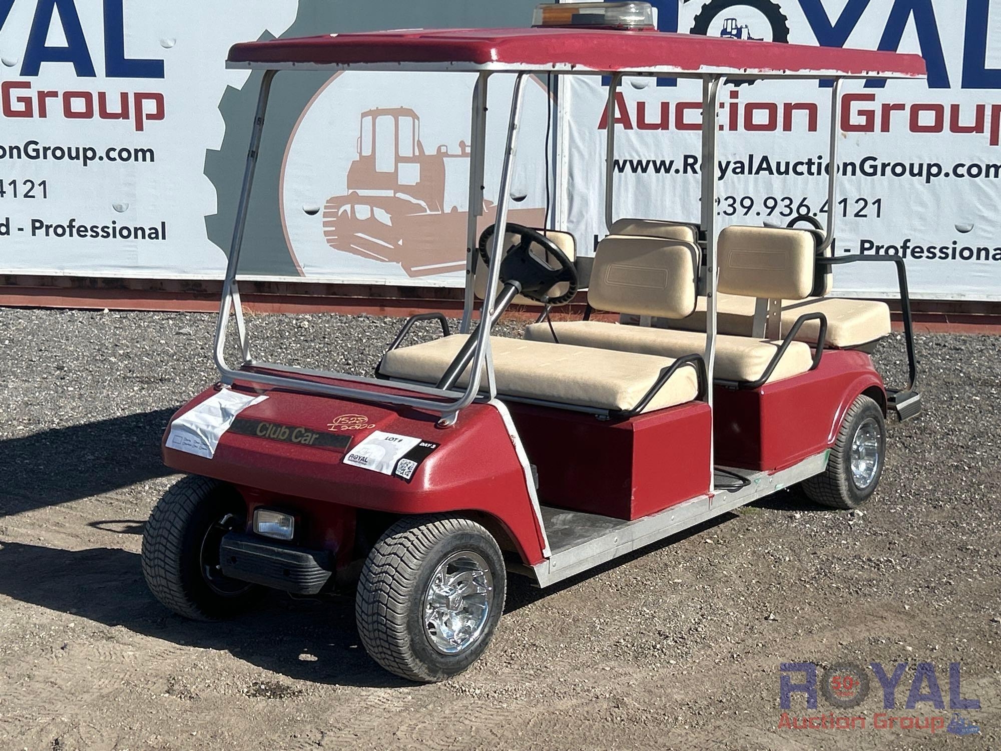 2001 Club Car DS 6 Passenger 48V Electric Golf Cart (A53424)