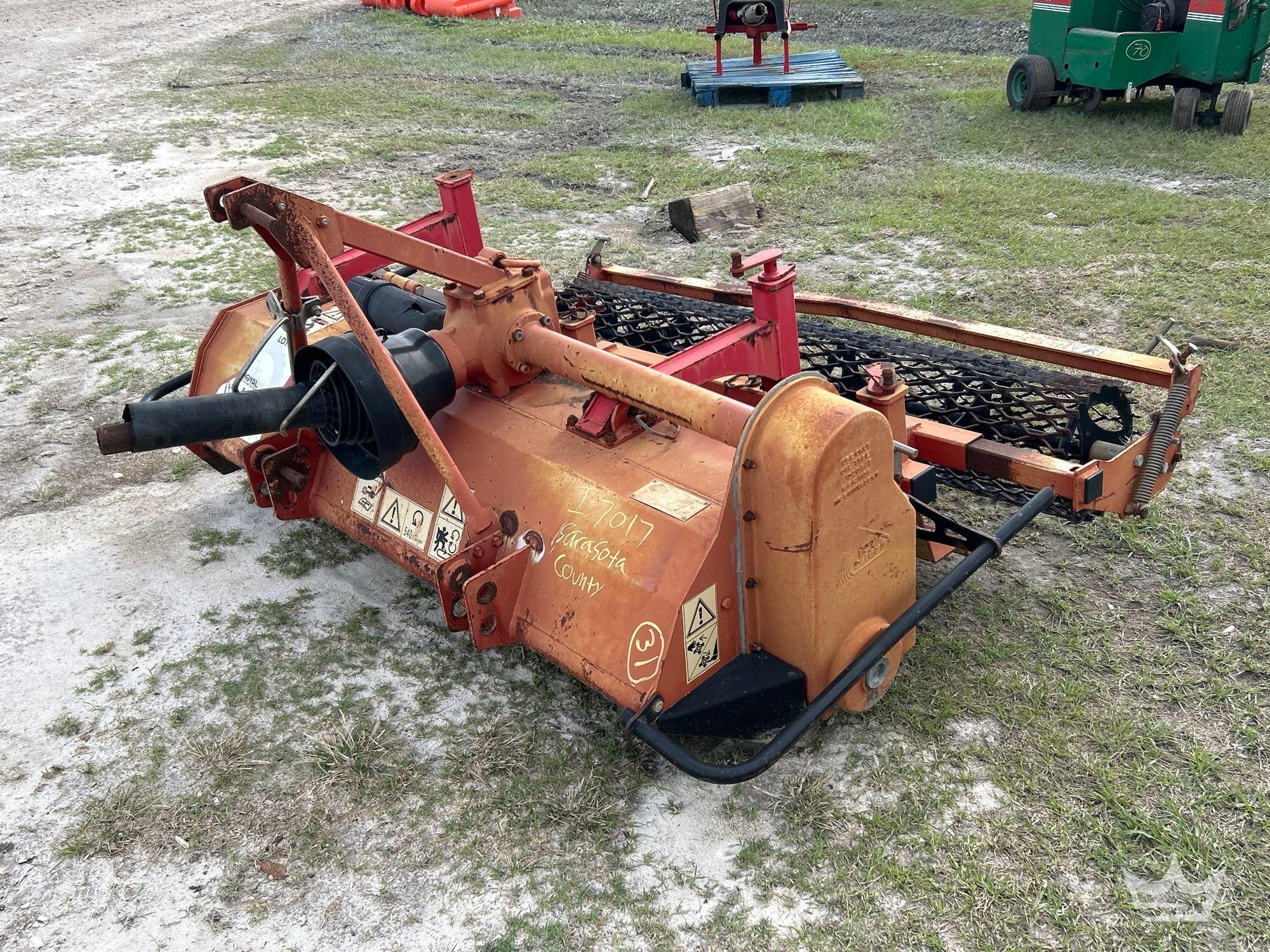 Rotadairon RD145 Pull-Behind Rotary Tiller Tractor Attachment (A59228)