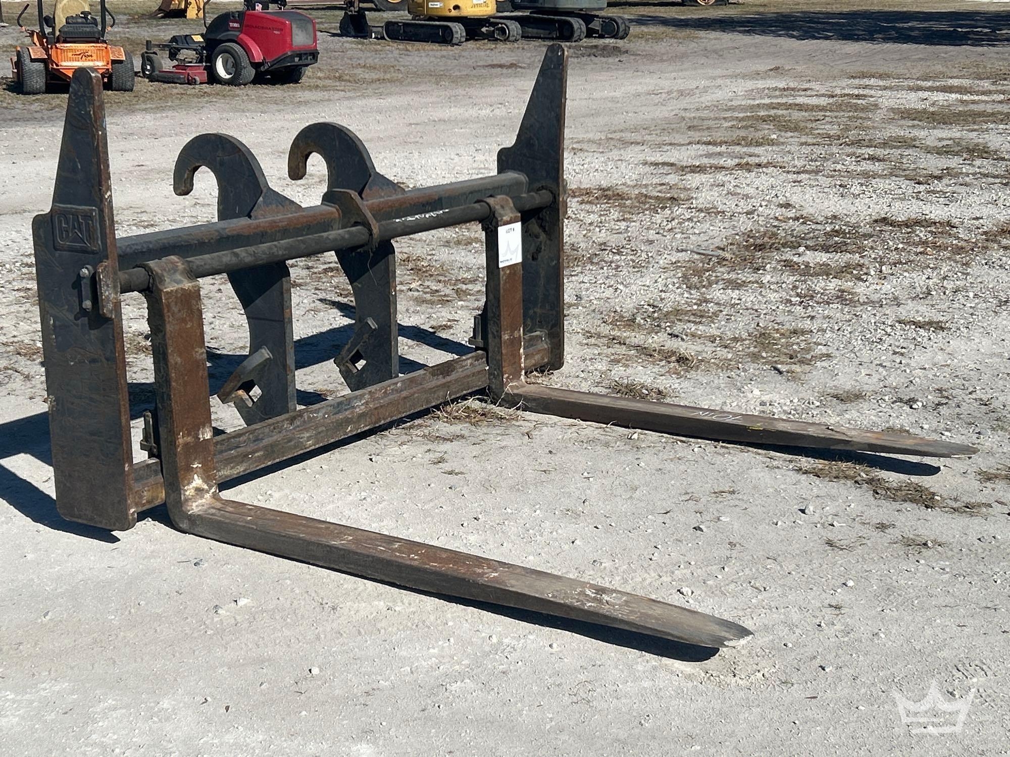 Caterpillar 70in Loader Forks and Frame Attachment (A61572)